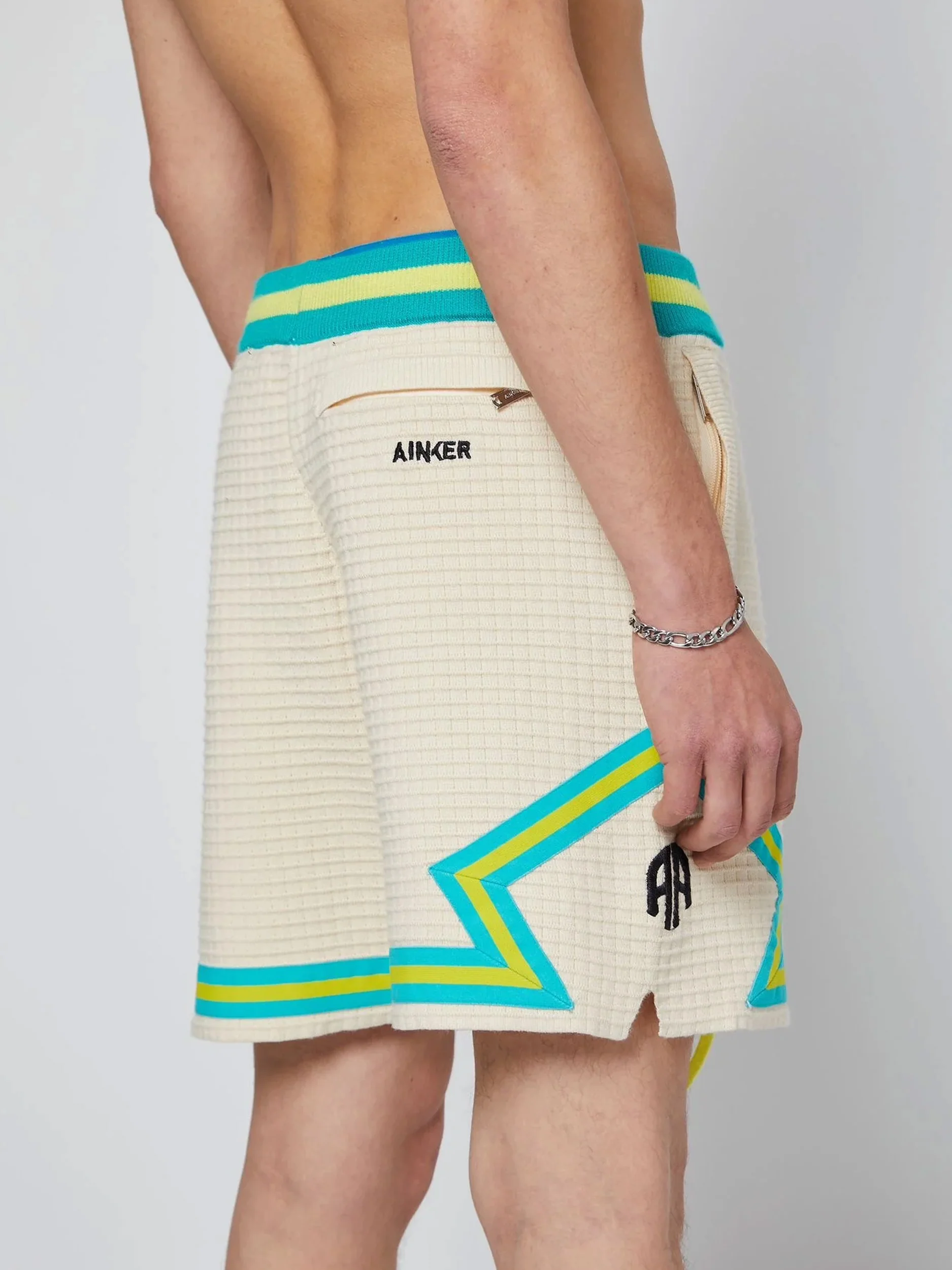 Ainker BB 275 Waffle Cream Short Pant - Image 2