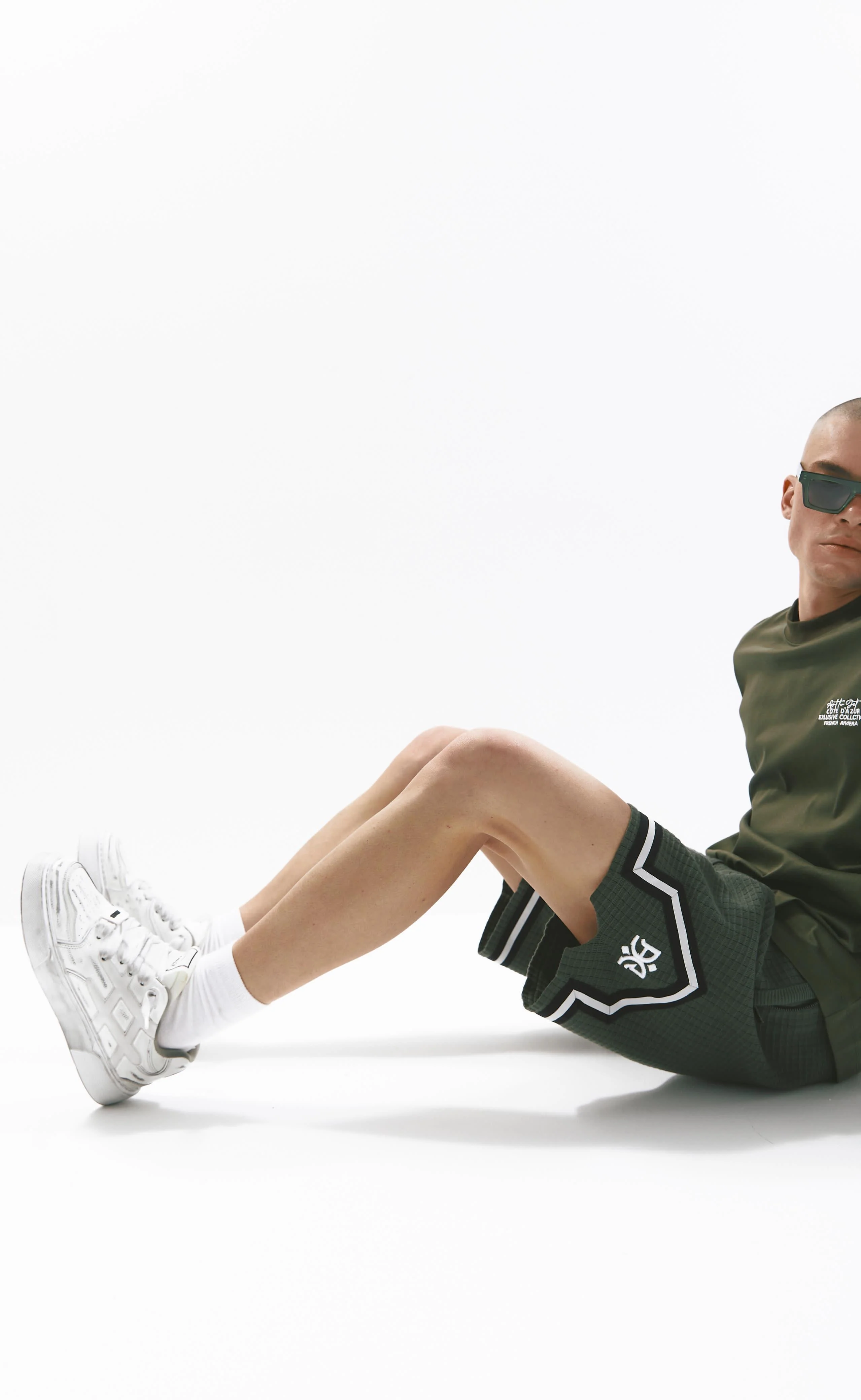 Ainker BB 275 Waffle Green Short Pant - Image 4