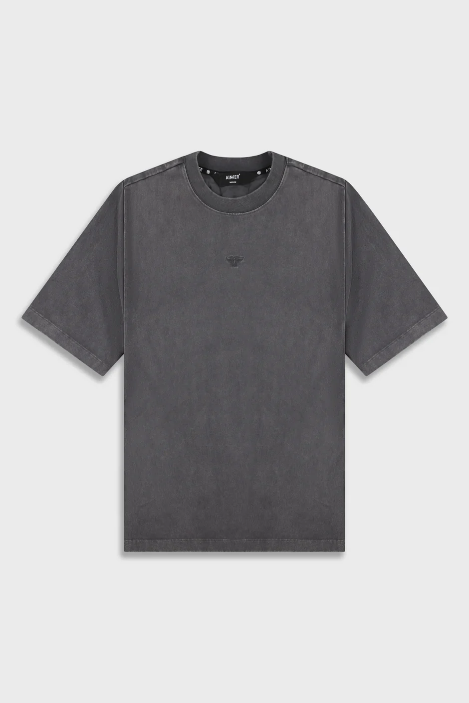 Ainker Cotton Wash 856 D.Gray T-Shirt