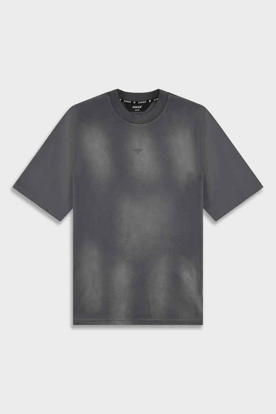 Ainker Cotton Wash 856 Gray T-Shirt