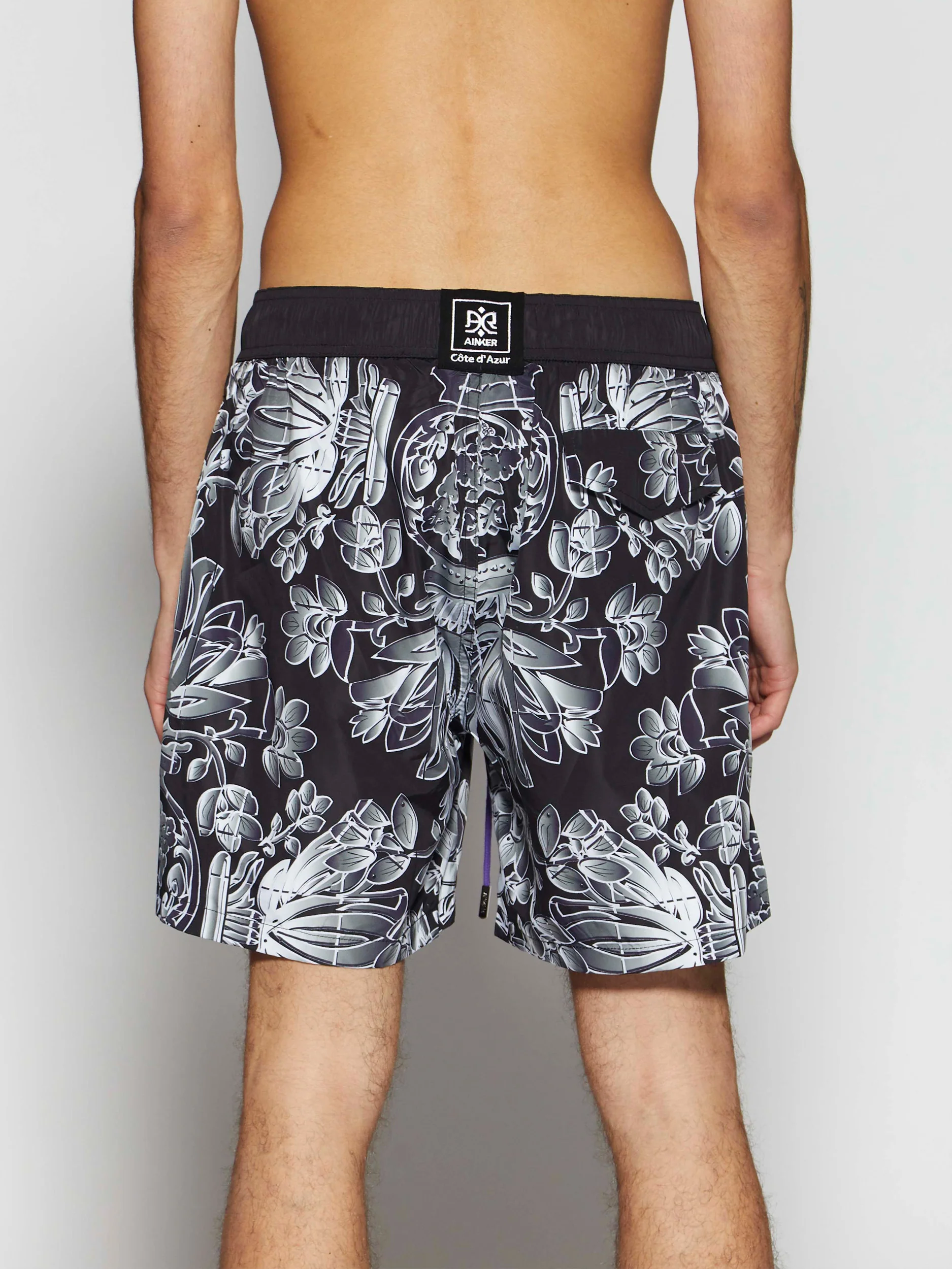 Ainker Flower 280 Black Swimwear - Image 3