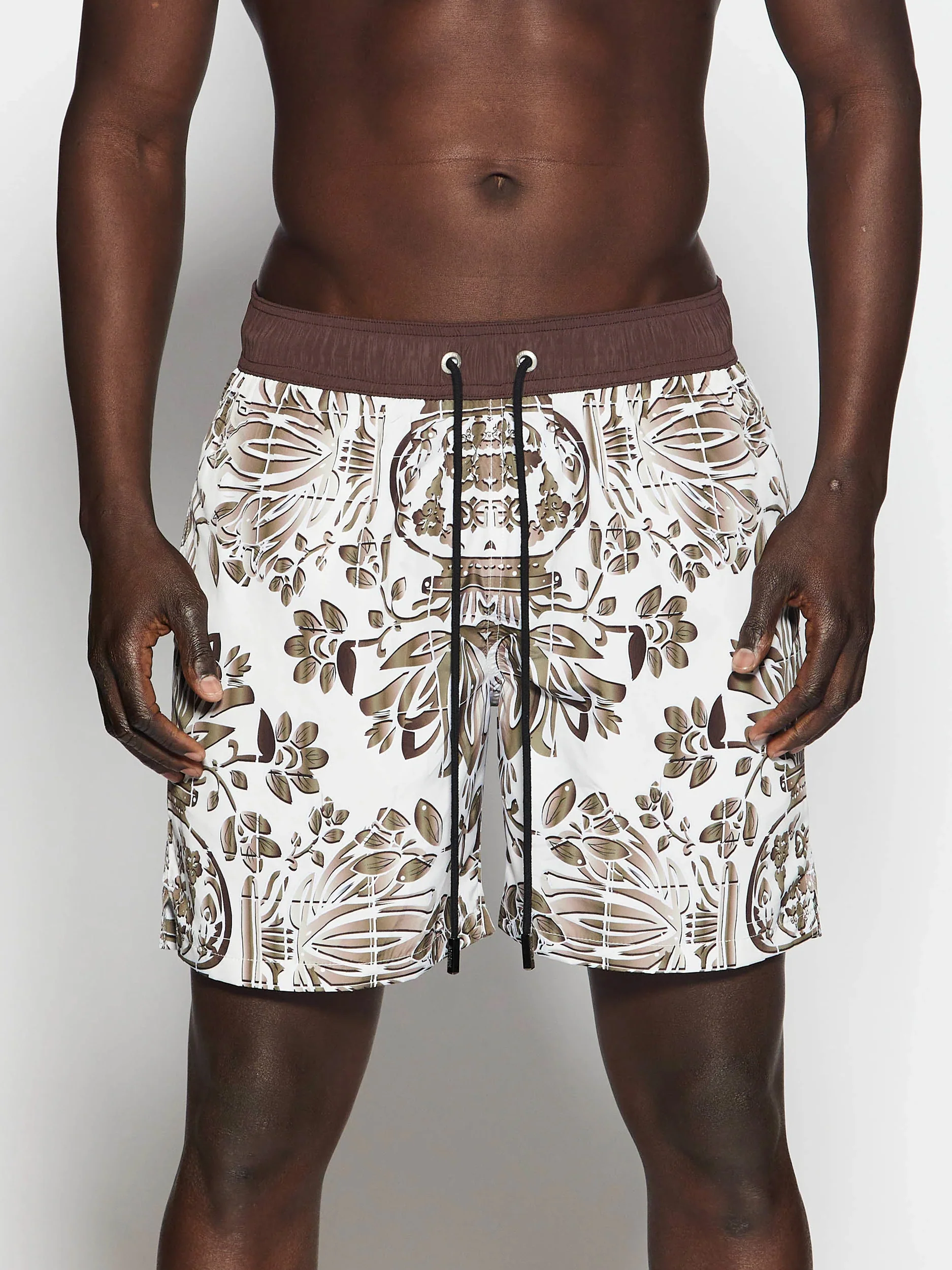 Ainker Flower 280 Brown Swimwear - Image 2
