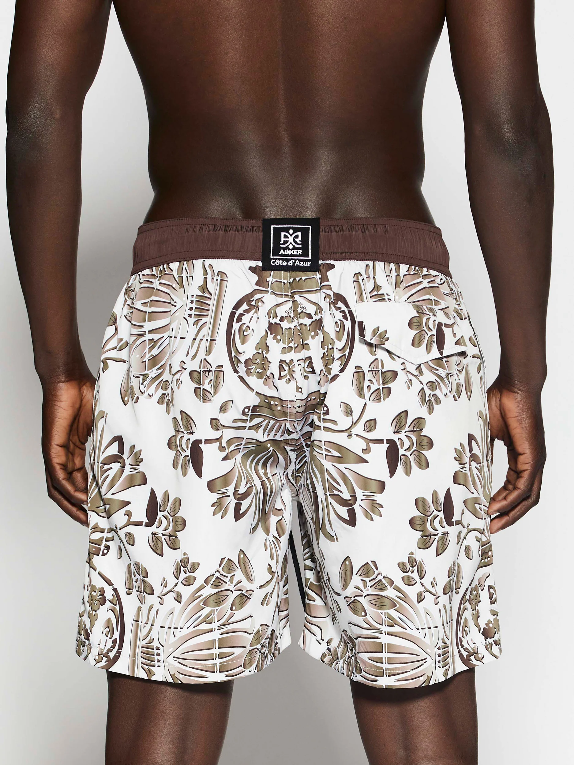 Ainker Flower 280 Brown Swimwear - Image 3