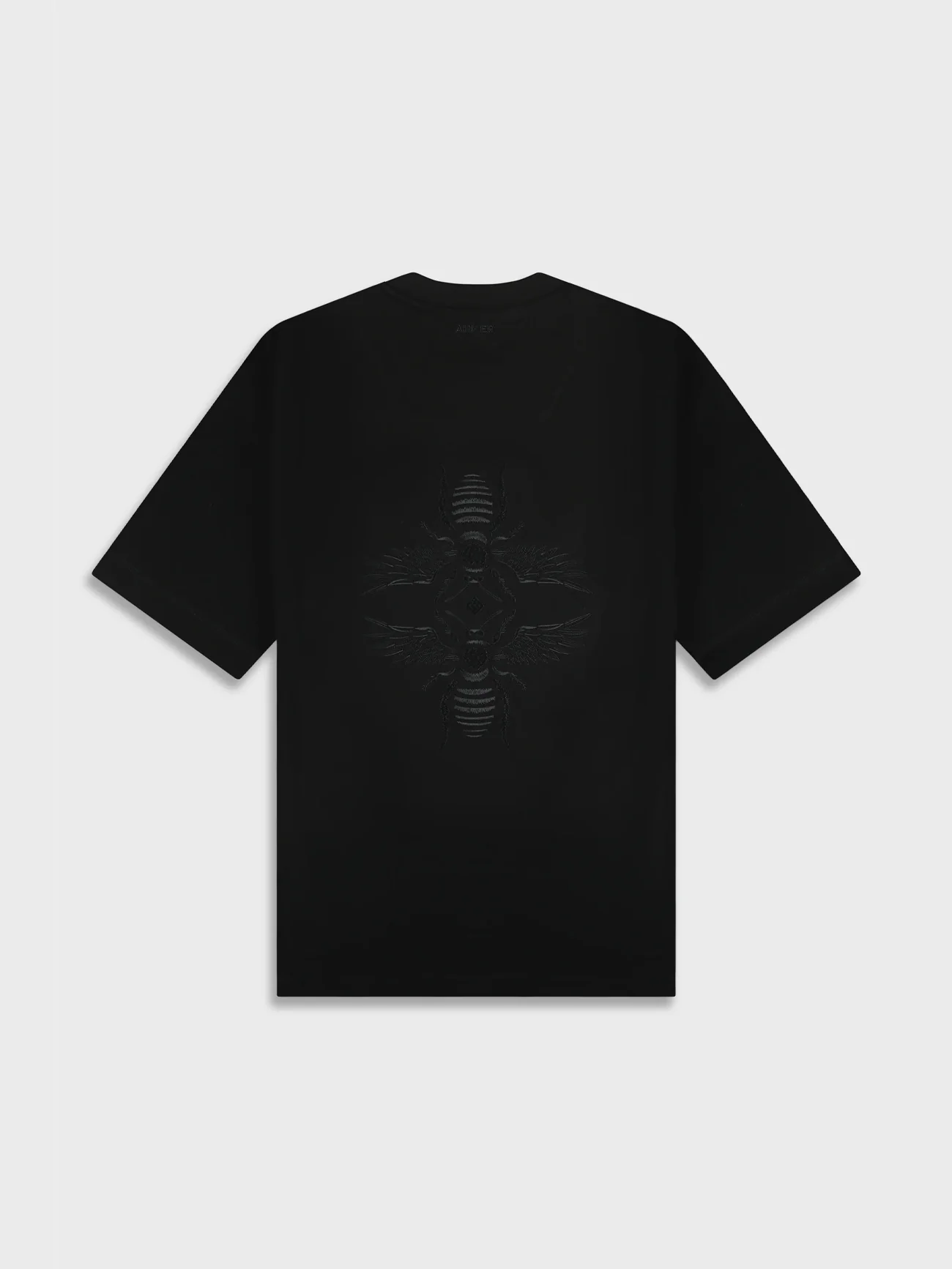 Ainker Mercerized 590 Black T-Shirt - Image 2