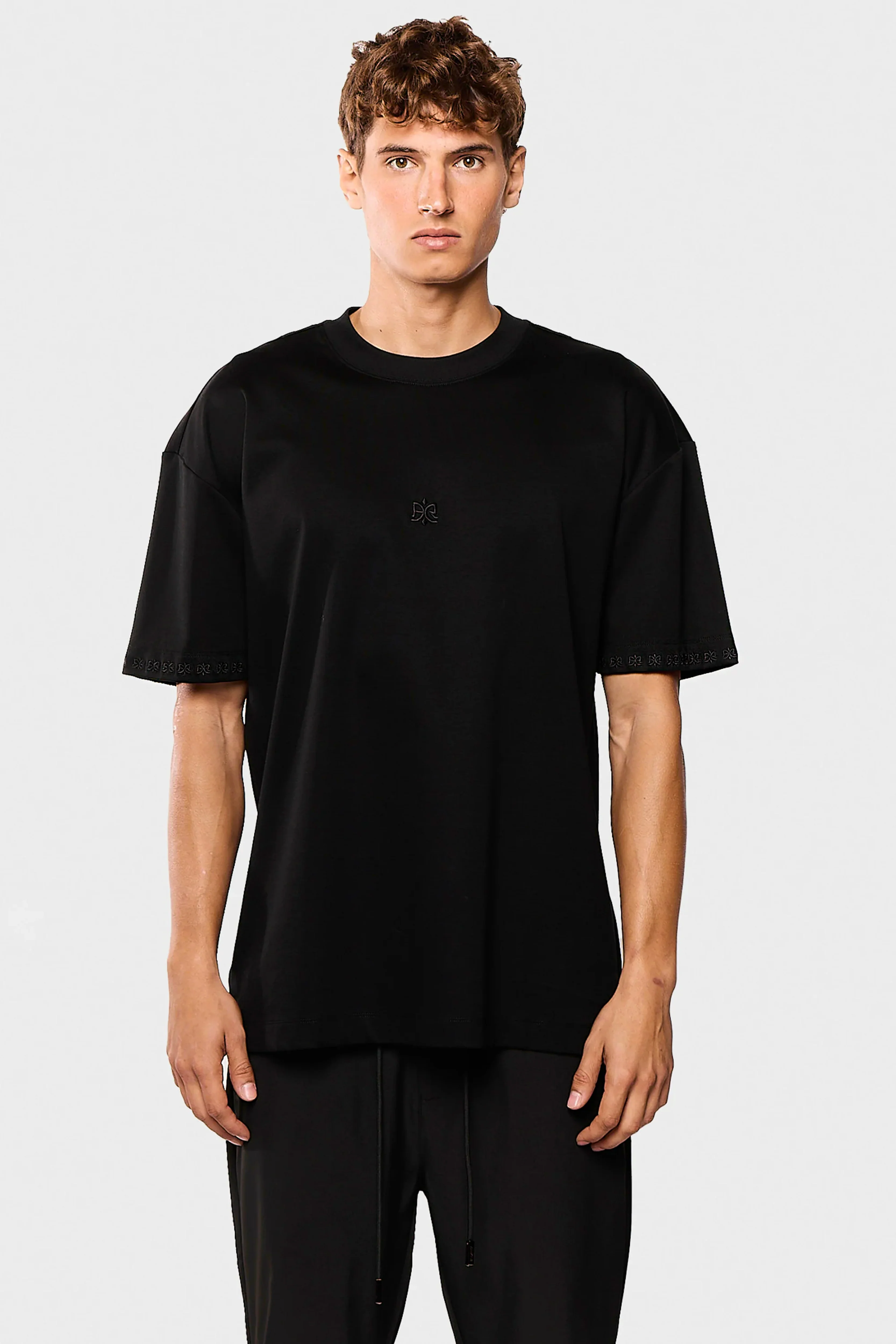 Ainker Mercerized 676 Black T-Shirt - Image 3