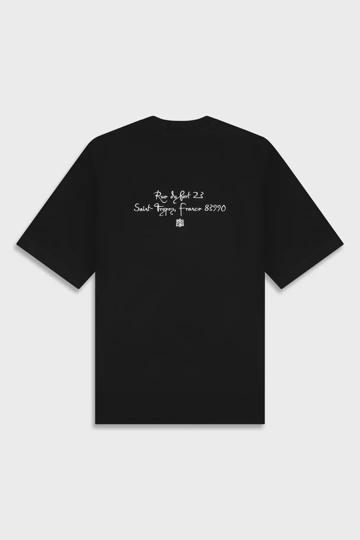 Ainker Mercerized 806 Black T-Shirt - Image 2