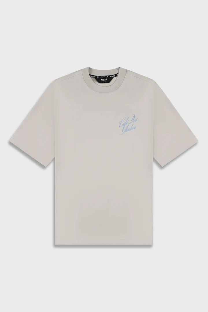Ainker Mercerized 806 Gray T-Shirt