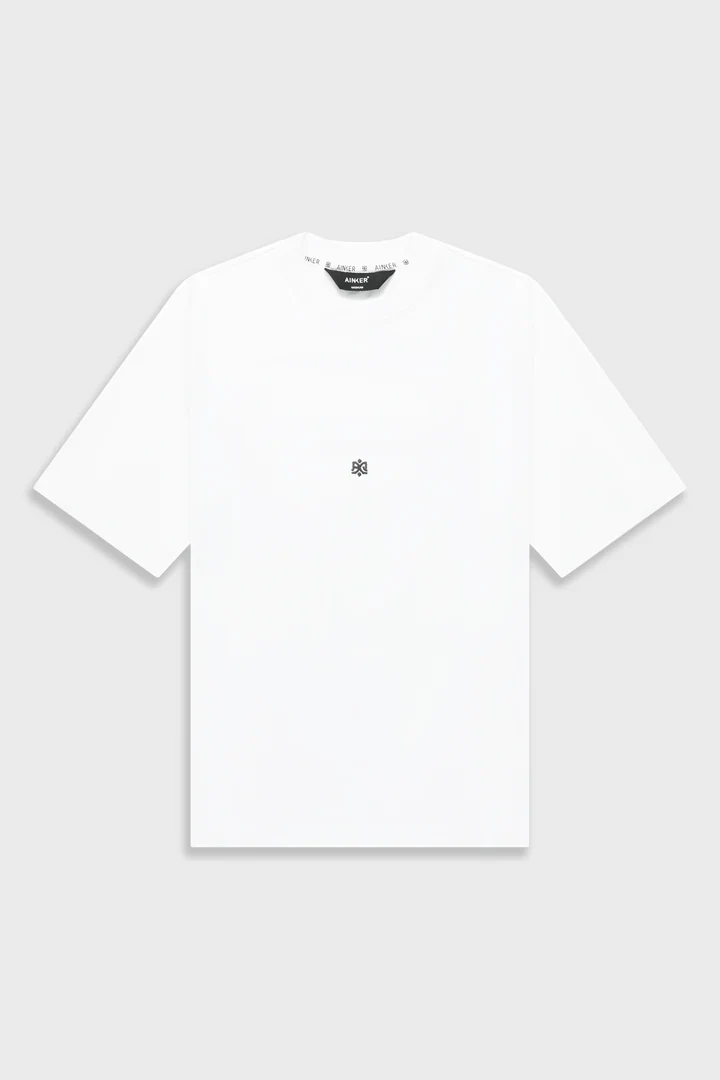 Ainker Mercerized 858 White T-Shirt