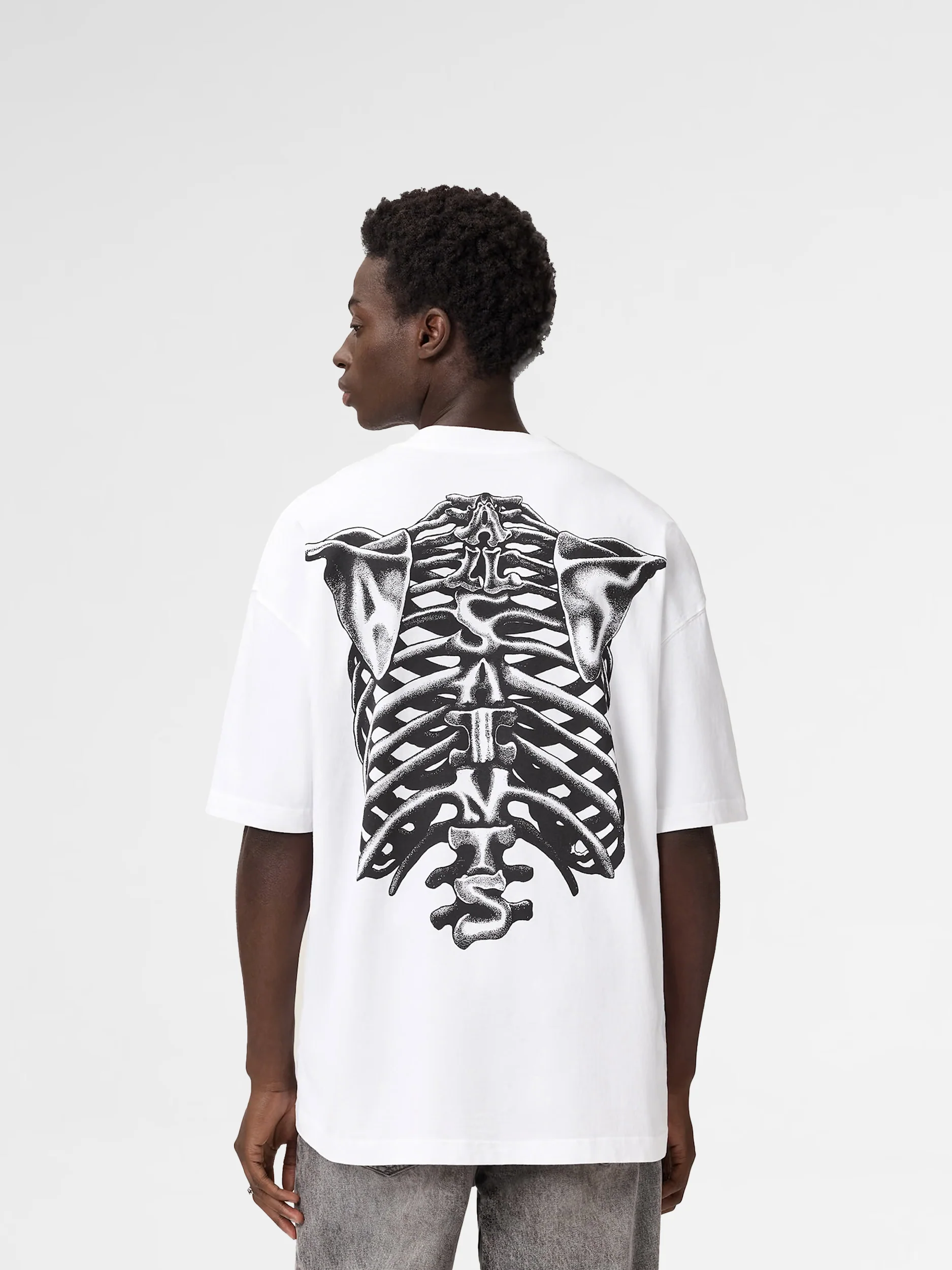 Allsaints Anatomica Optic White T-Shirt M046PD-437
