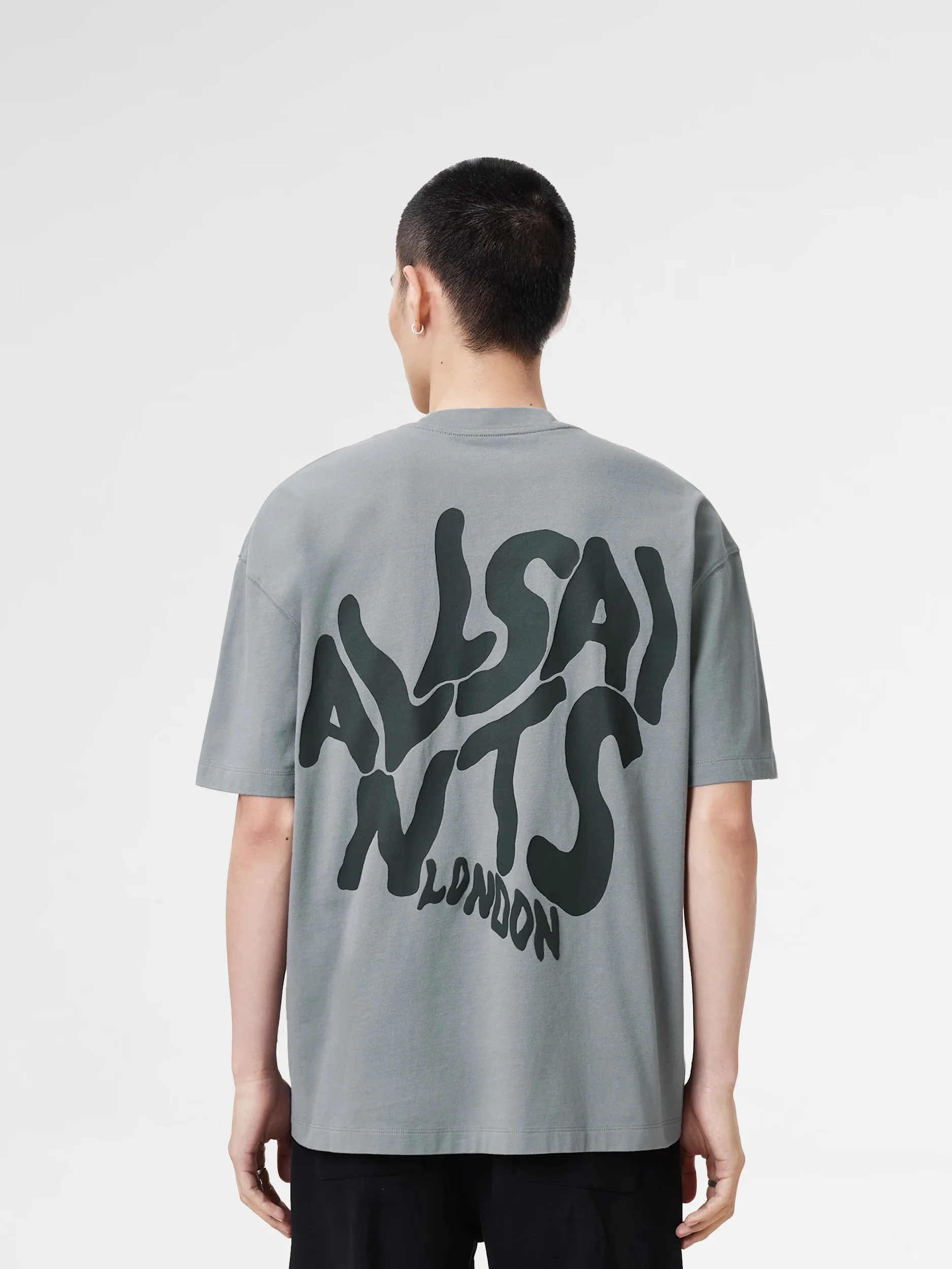 Allsaints Orlando March Grey T-Shirt M066PC-467699