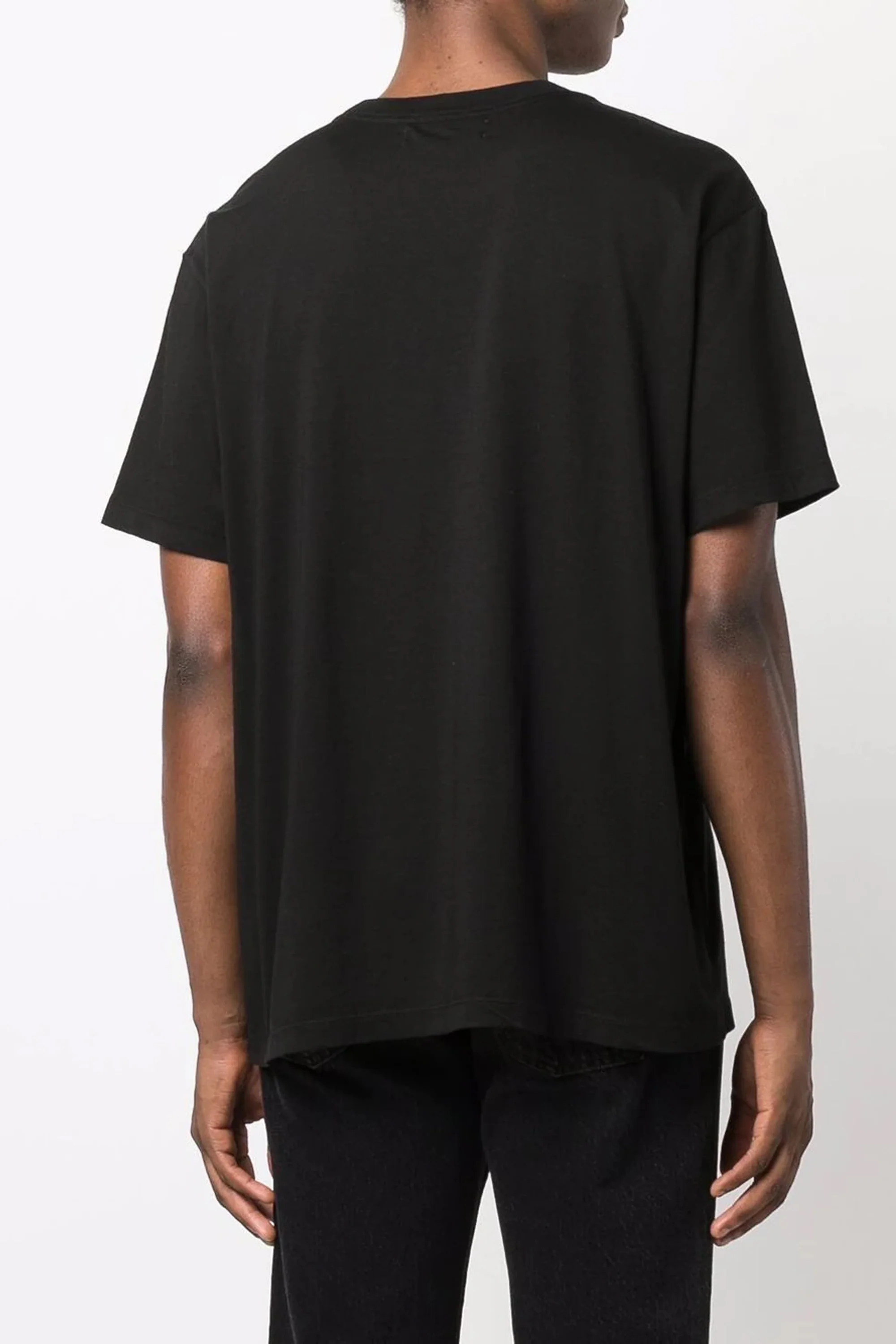 Amiri Ladies-print cotton T-shirt Black - Image 4