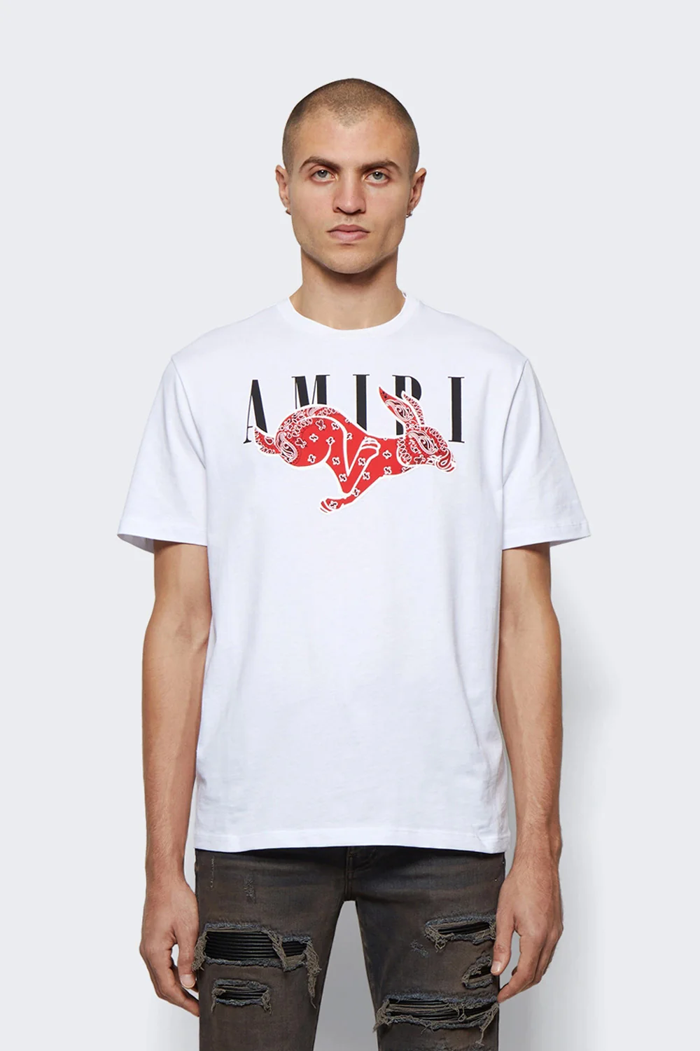 Amiri logo-print detail T-shirt - Image 3