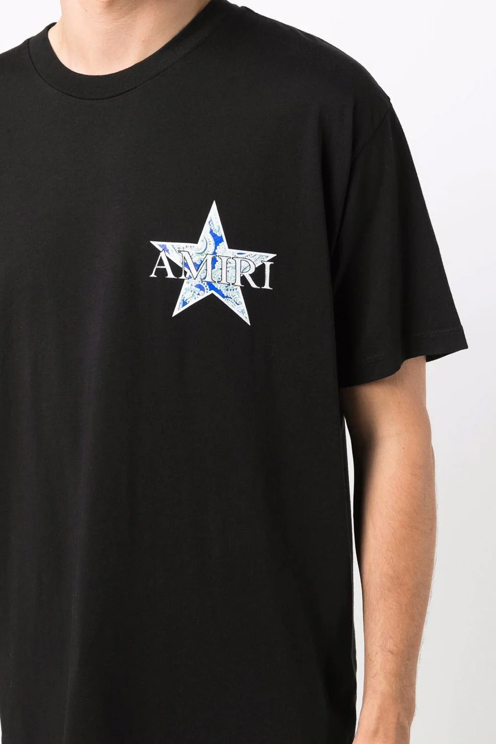 Amiri star black T-shirt - Image 3