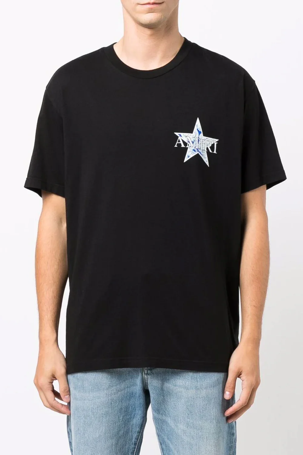 Amiri star black T-shirt - Image 4