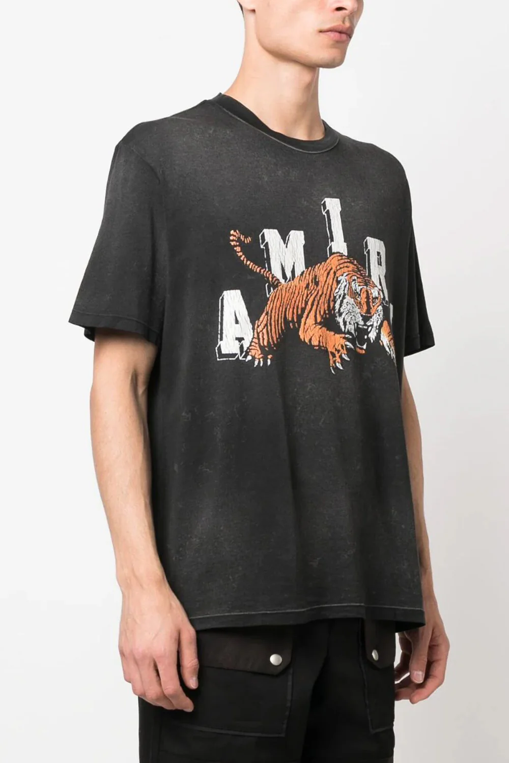 Amiri Vintage Tiger cotton T-shirt - Image 4
