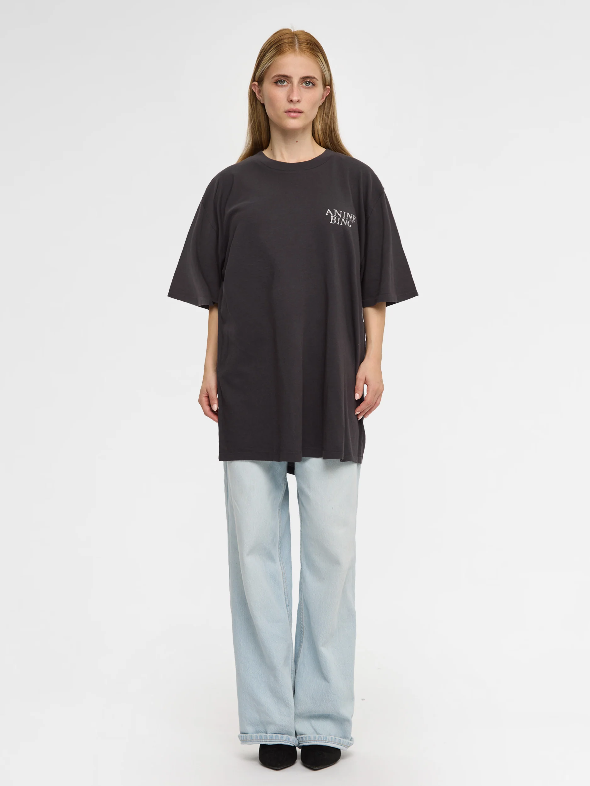 Anine Bing Logo Print T-Shirt - Image 2