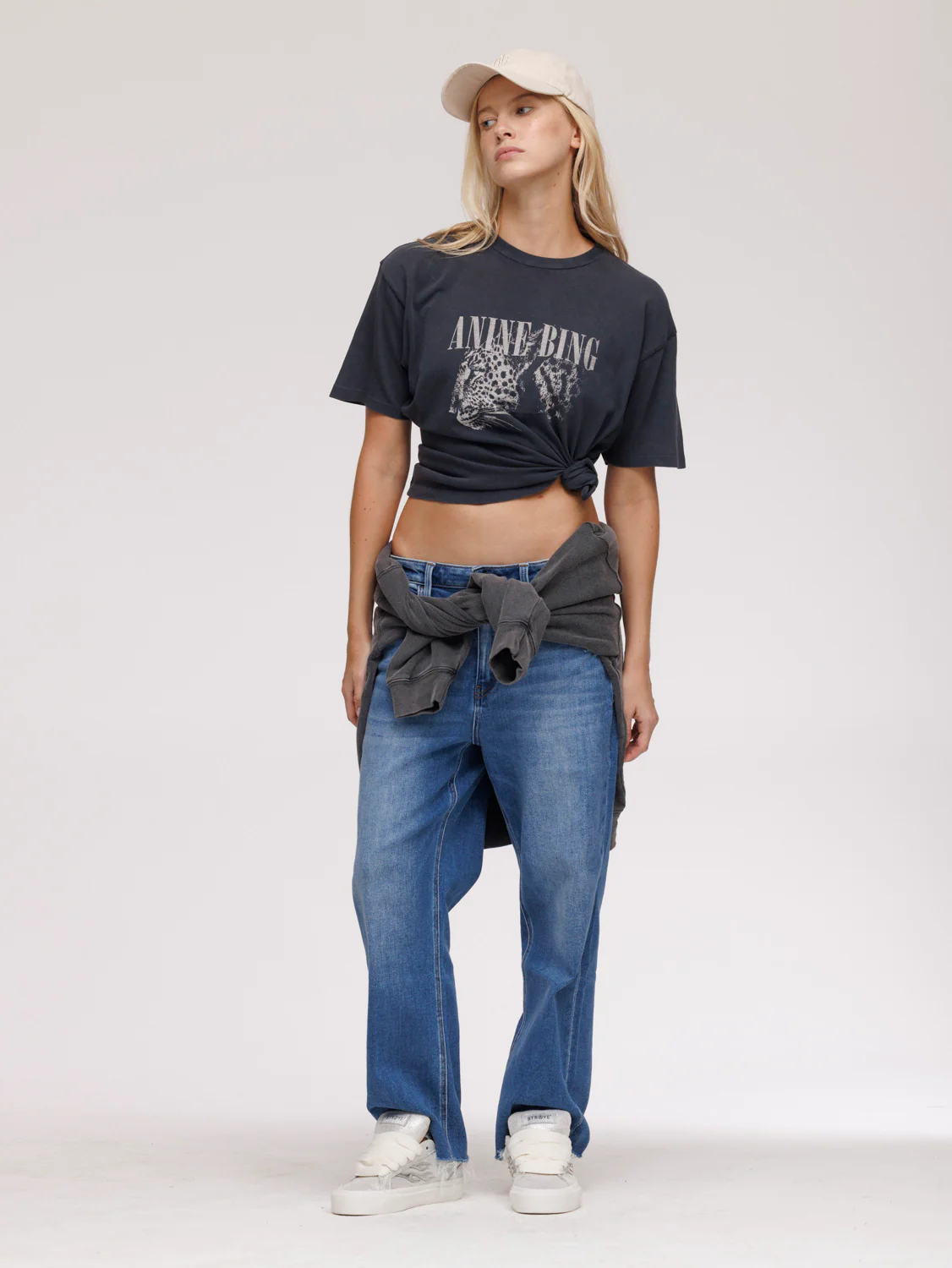 Anine Bing Logo Print T-Shirt - Image 3