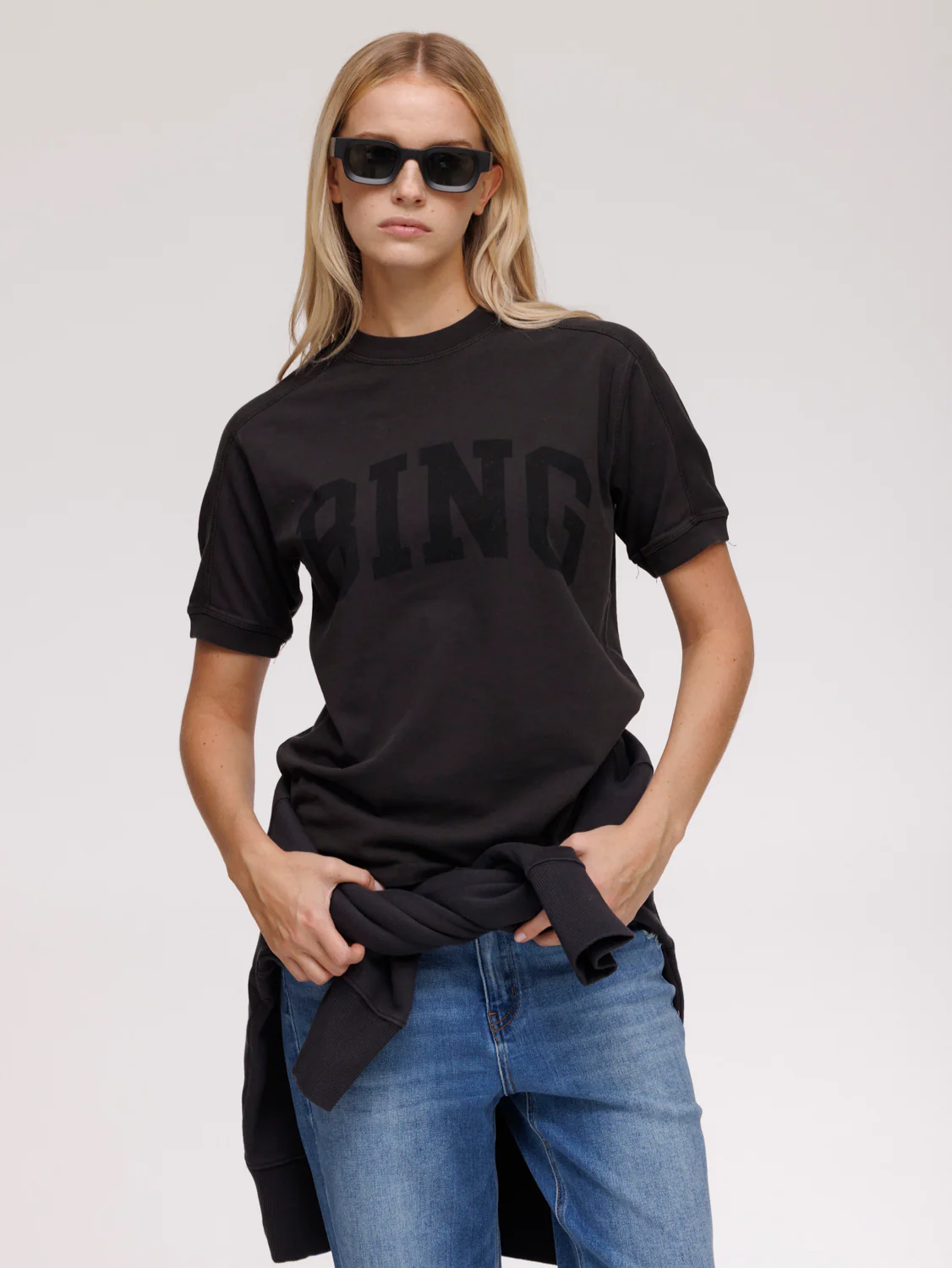 Anine Bing Logo Print T-Shirt - Image 2