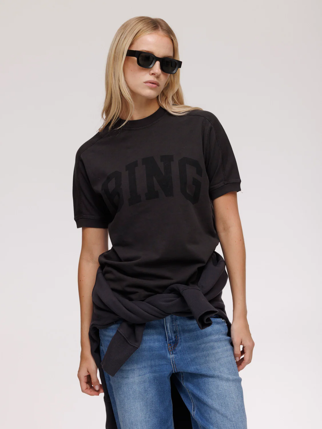 Anine Bing Logo Print T-Shirt - Image 3