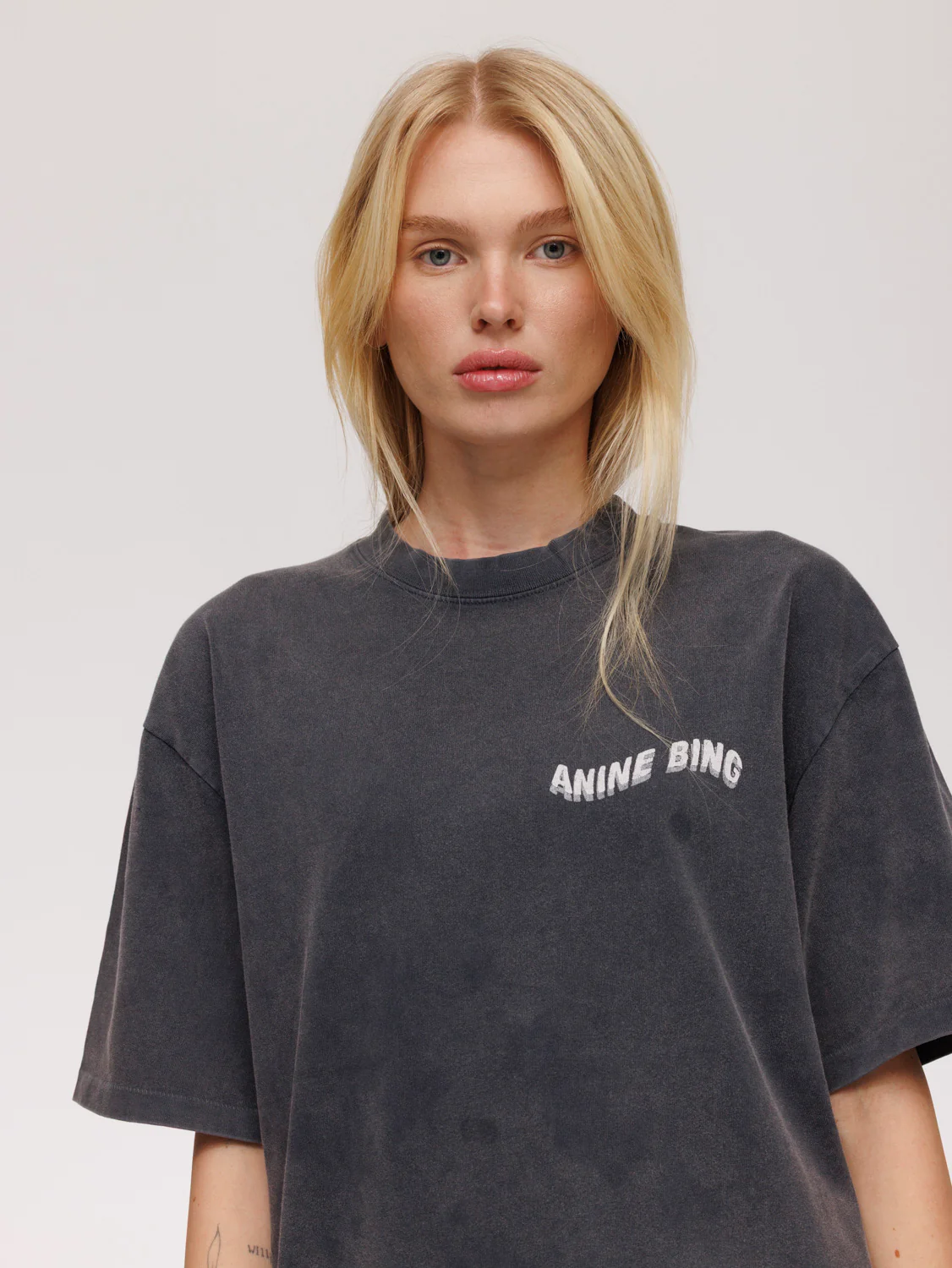 Anine Bing Logo Print T-Shirt - Image 3