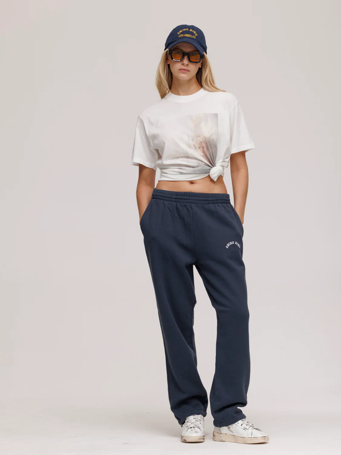 Anine Bing Logo Print T-Shirt - Image 2