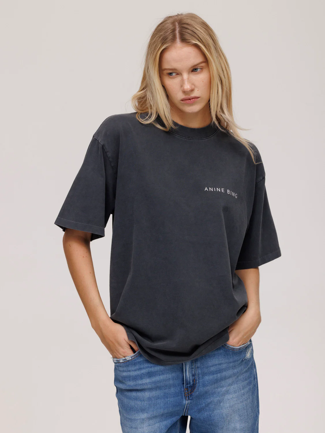 Anine Bing Logo Print T-Shirt - Image 3