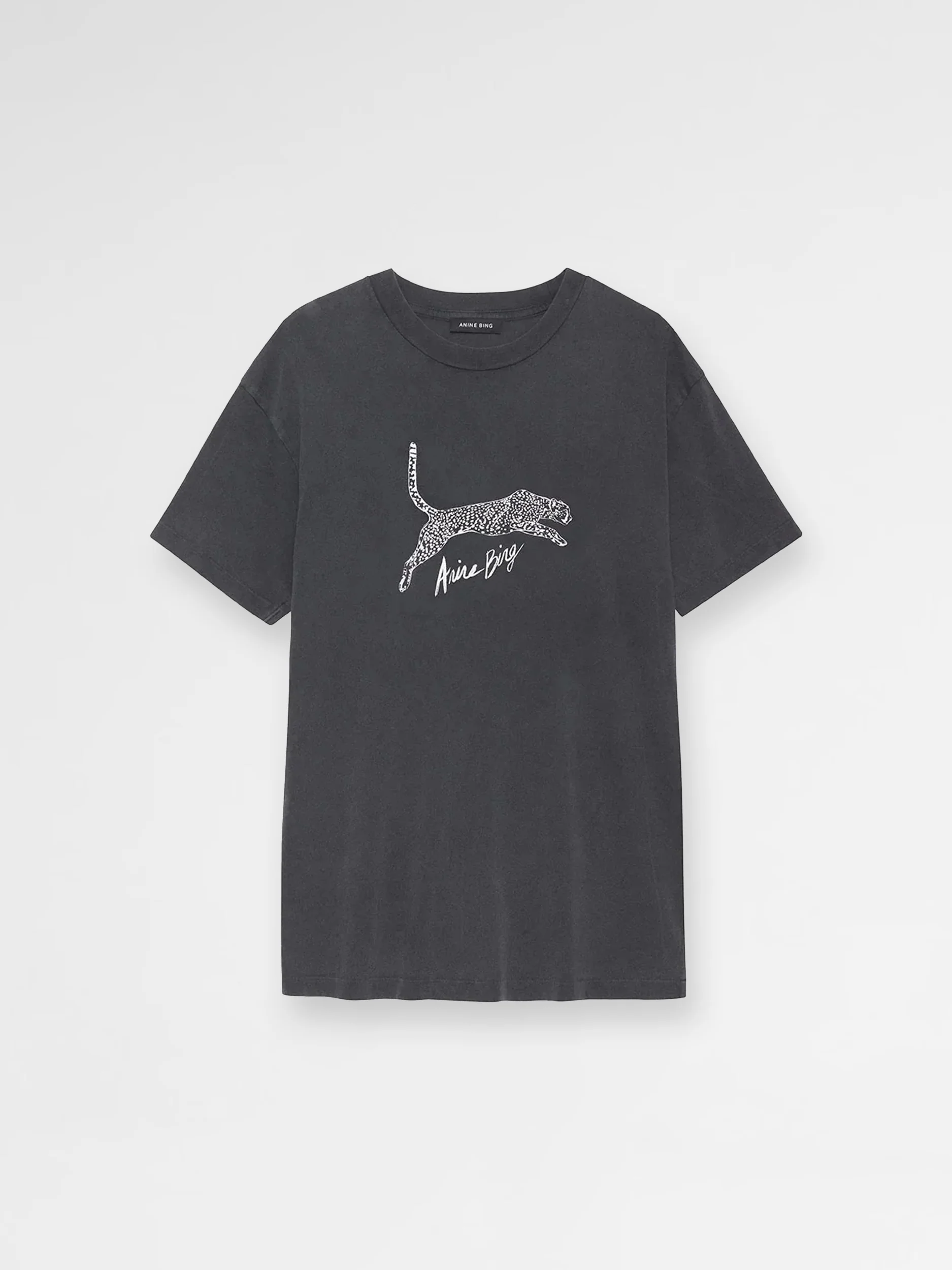 Anine Bing Walker T-Shirt Spotted Leopard - Image 5