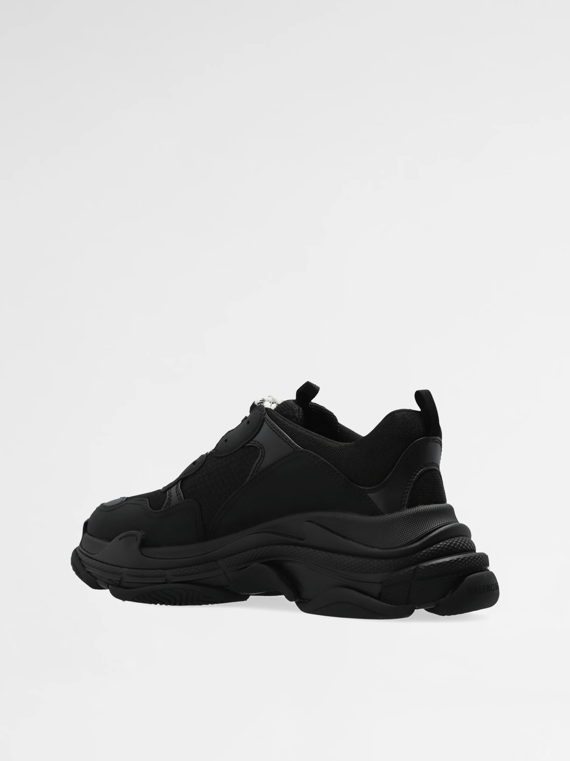 Balenciaga Black Triple S Sneakers - Image 3