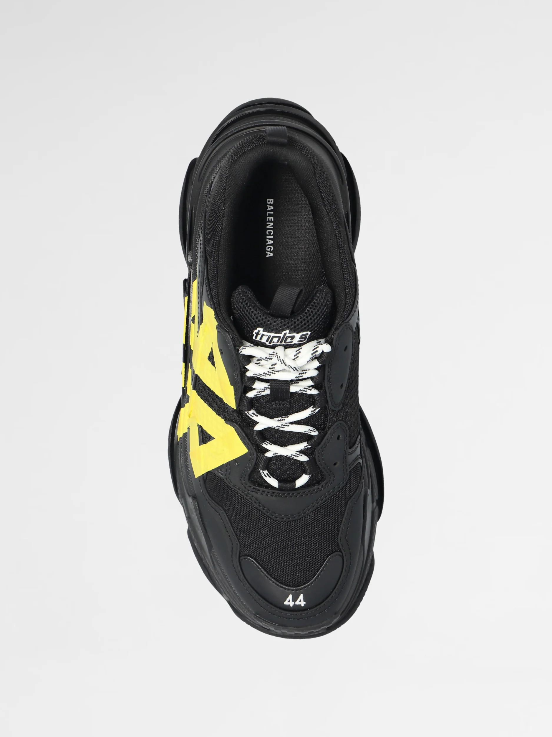 Balenciaga Black Triple S Sneakers - Image 4