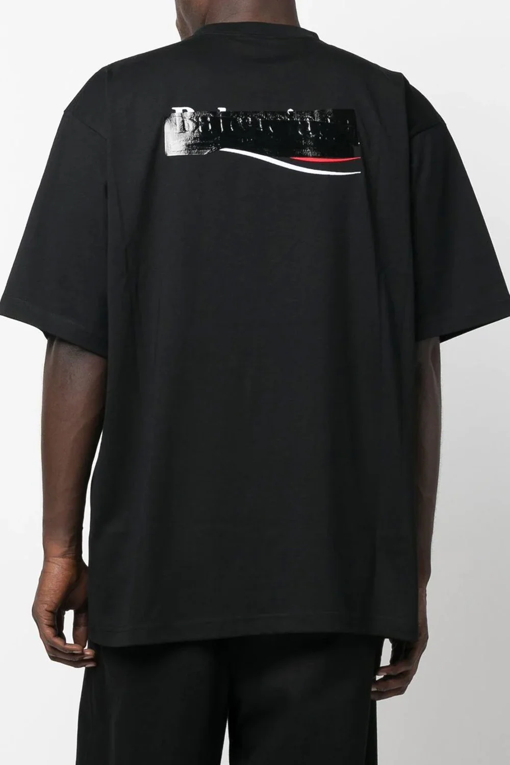 Balenciaga Political Campaign logo tape T-shirt - Image 3