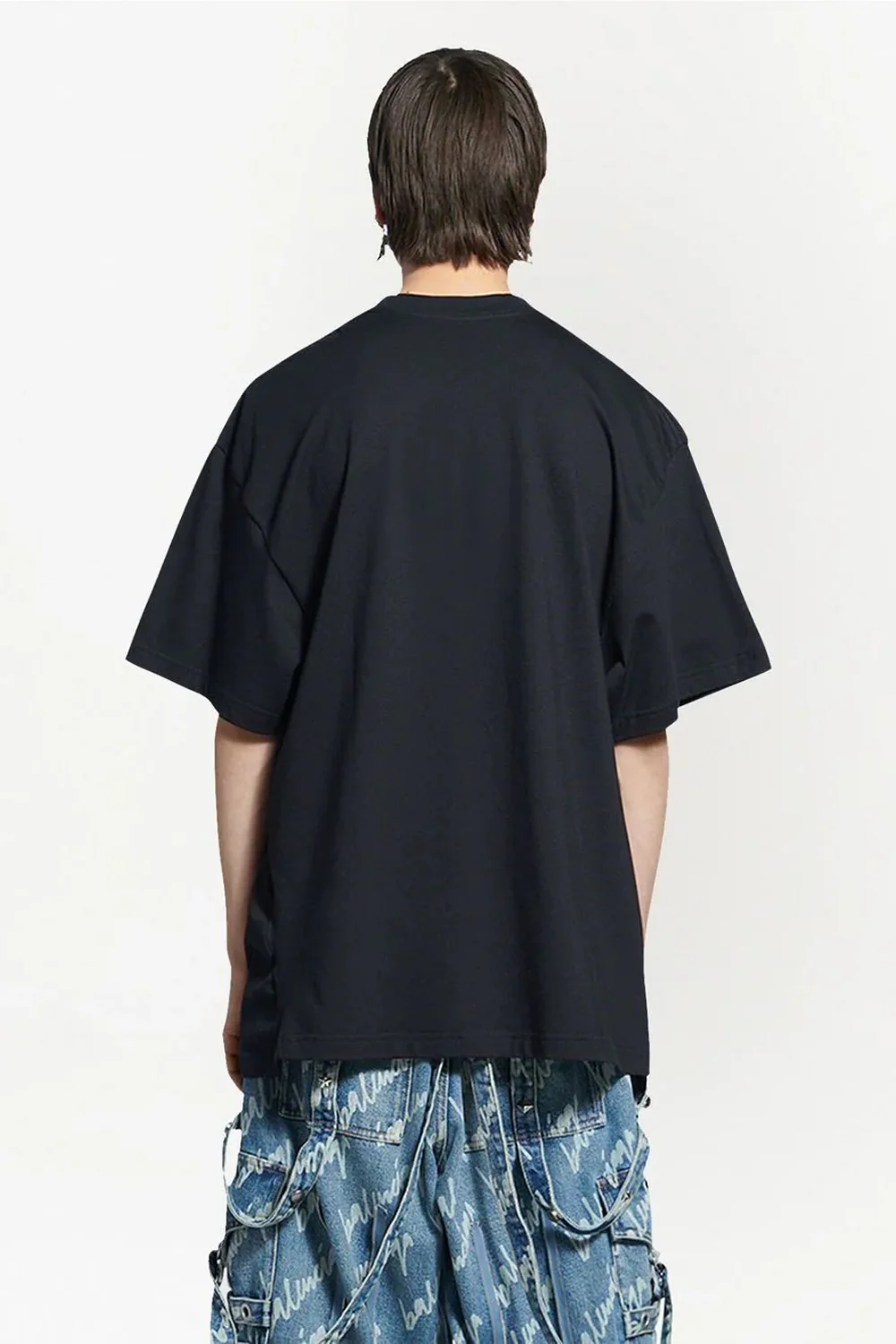 Balenciaga slogan-print T-shirt - Image 3