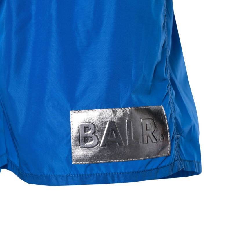 BALR. Swim Shorts Blue Silver Logo - Image 2