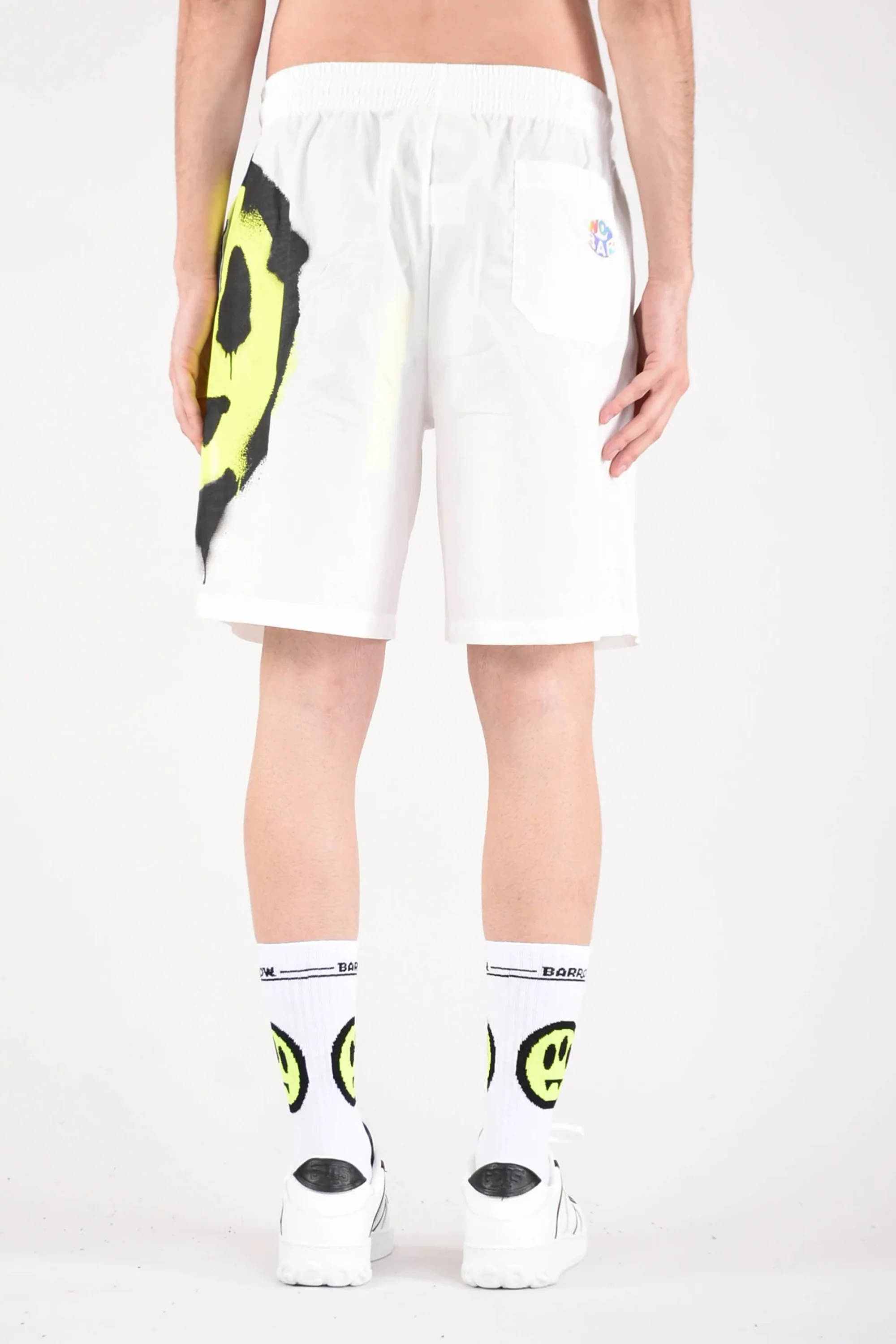 BARROW smiley-print shorts - Image 3