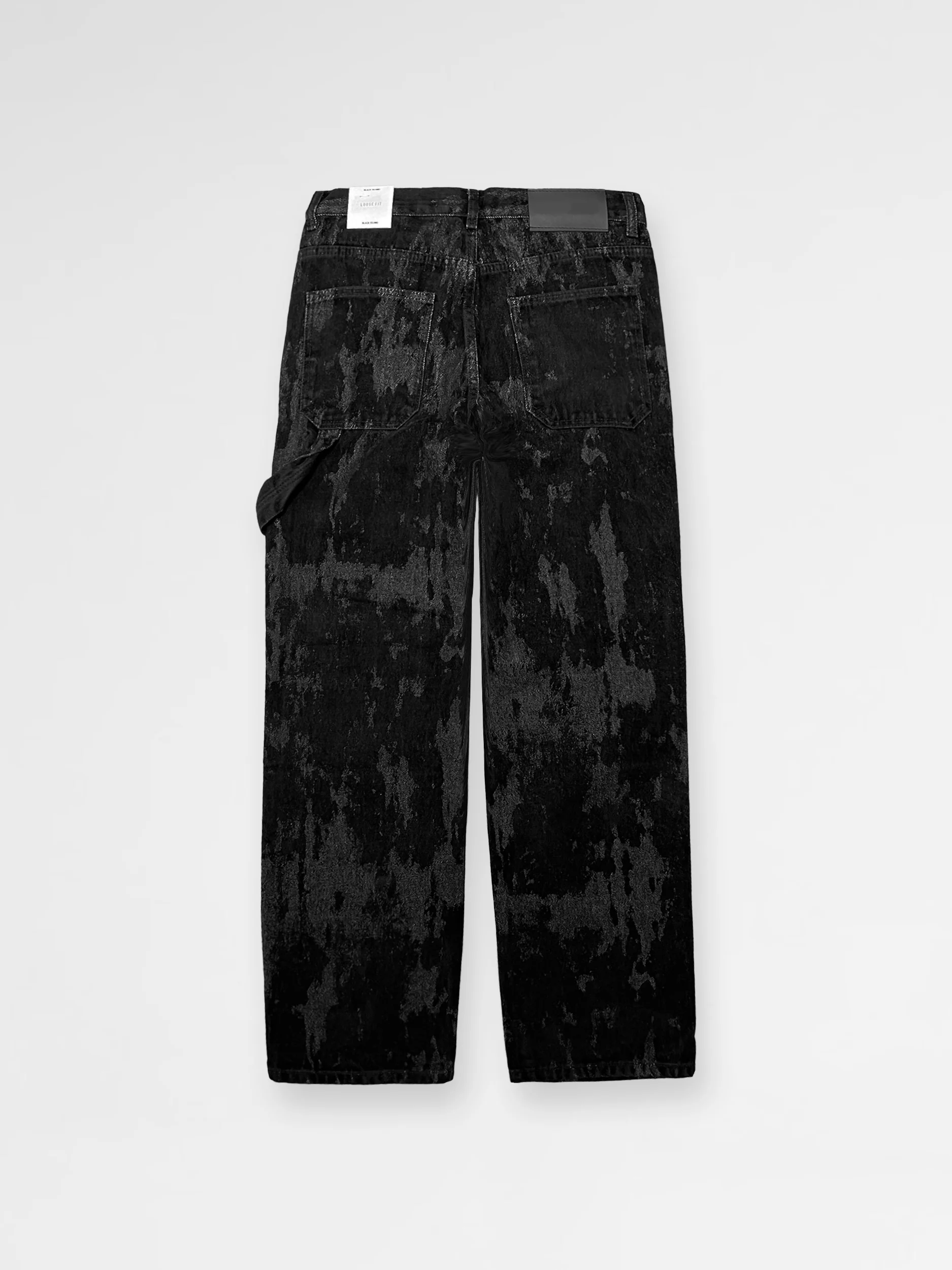 BLACK Wide-Leg Jeans Pants - Image 3
