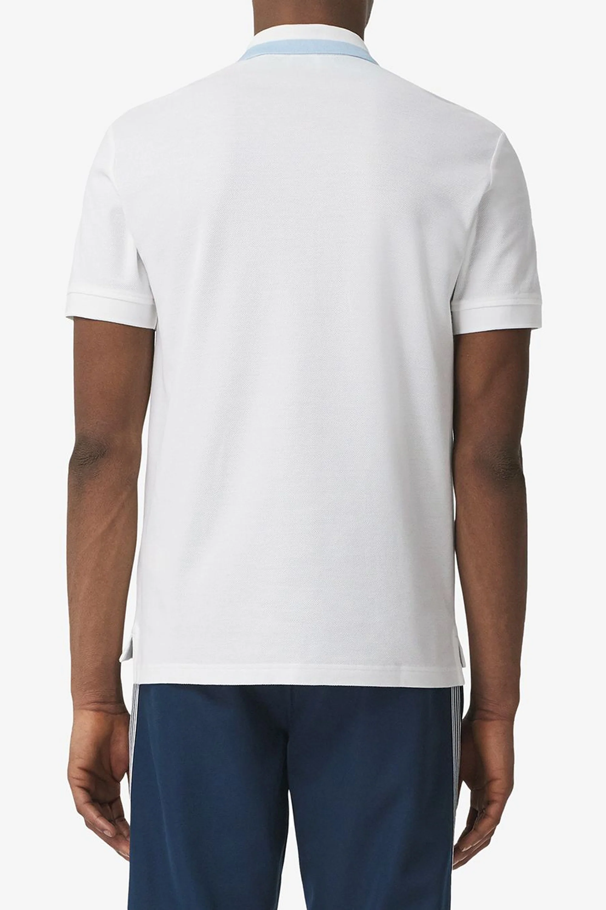 Burberry contrast-collar polo shirt - Image 4