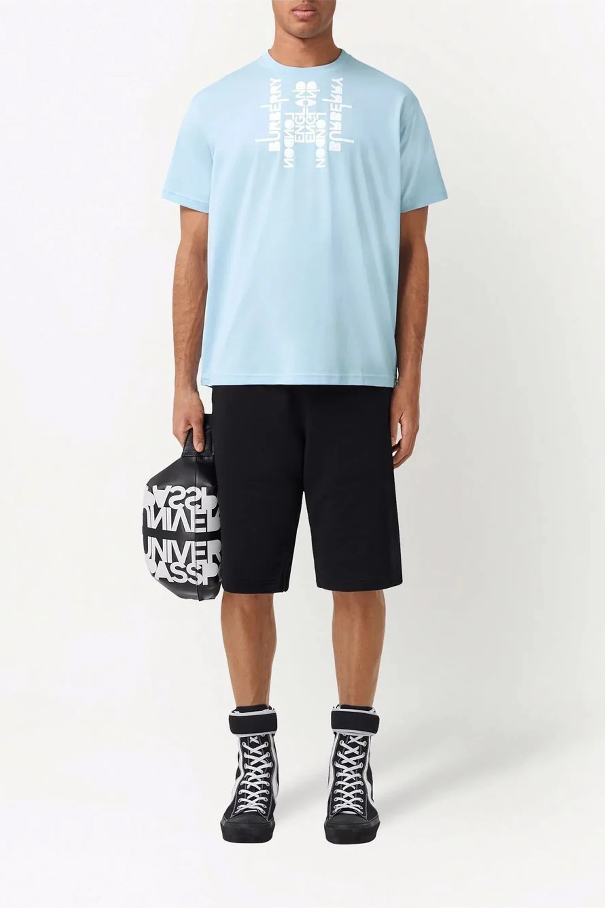 Burberry graphic-logo cotton T-shirt - Image 3
