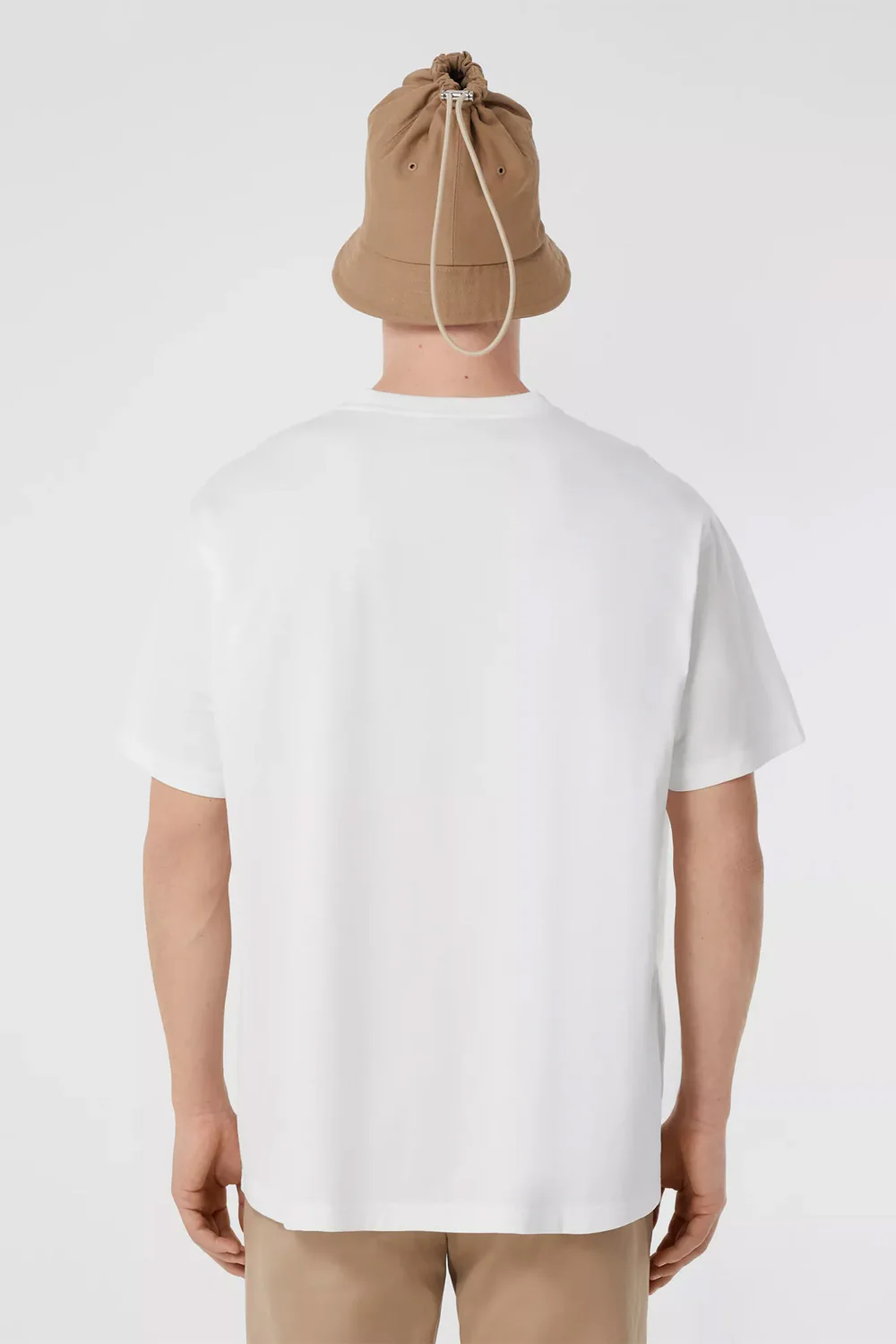 Burberry Logo Print Cotton Oversized T-shirt - Image 5