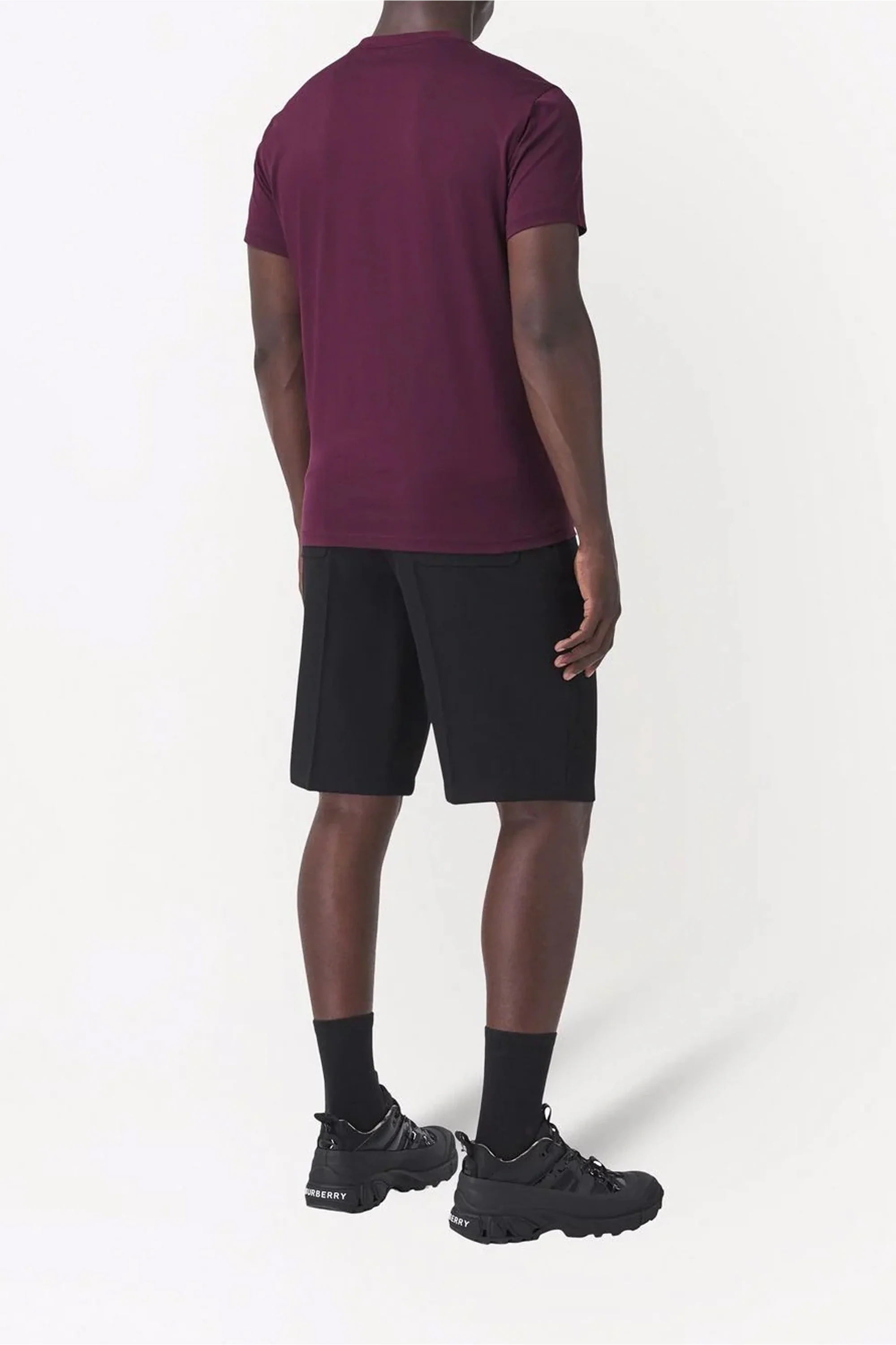 Burberry monogram embroidered T-shirt - Image 4