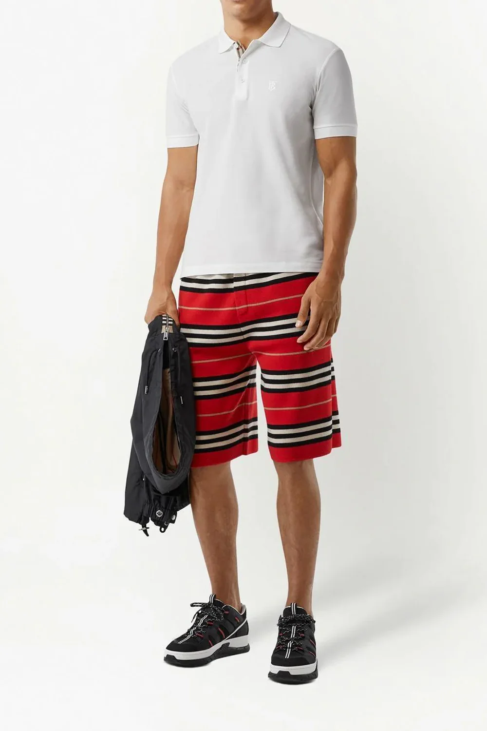 Burberry Monogram motif cotton-piqué polo shirt - Image 4