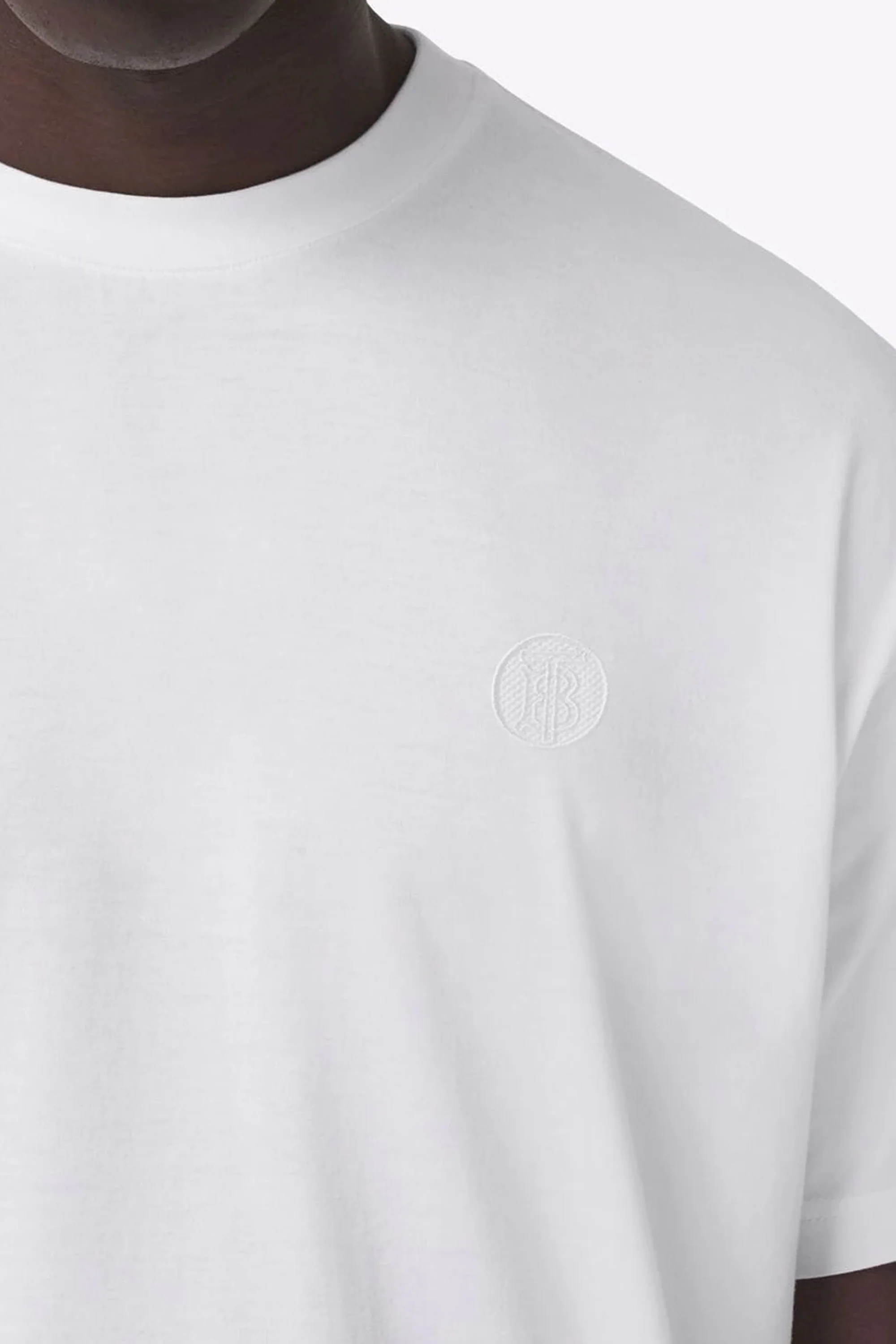 Burberry TB monogram embroidered T-shirt - Image 3