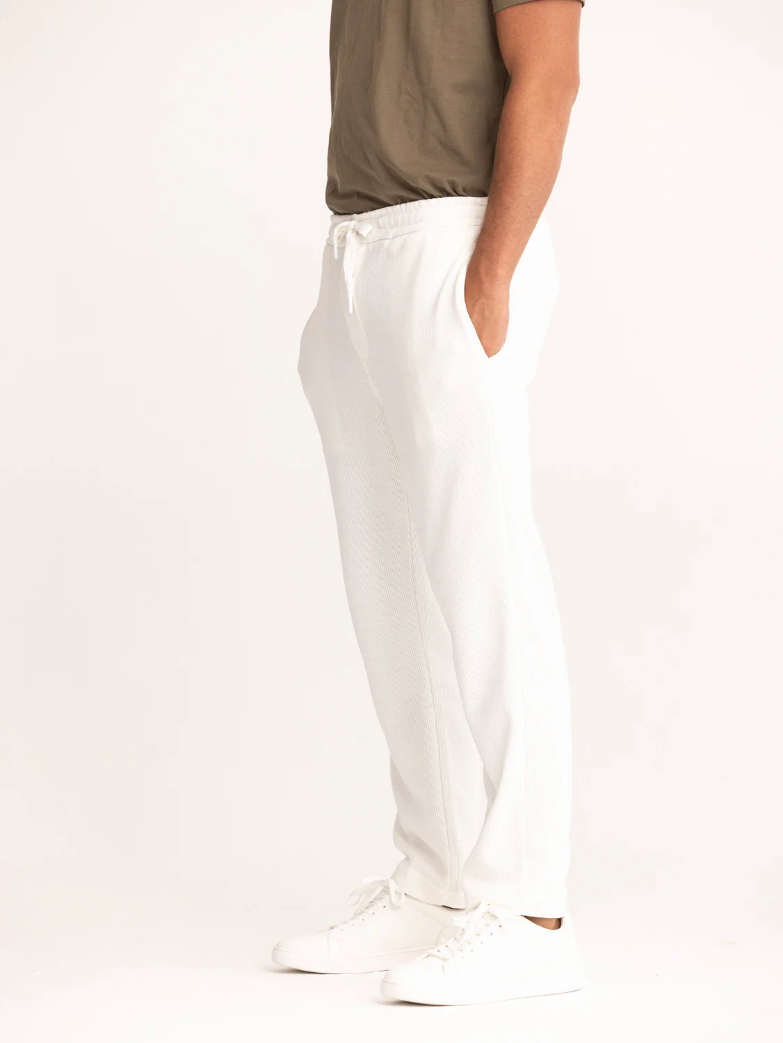 CREW MILANO Corduroy Relax Pants - Image 3