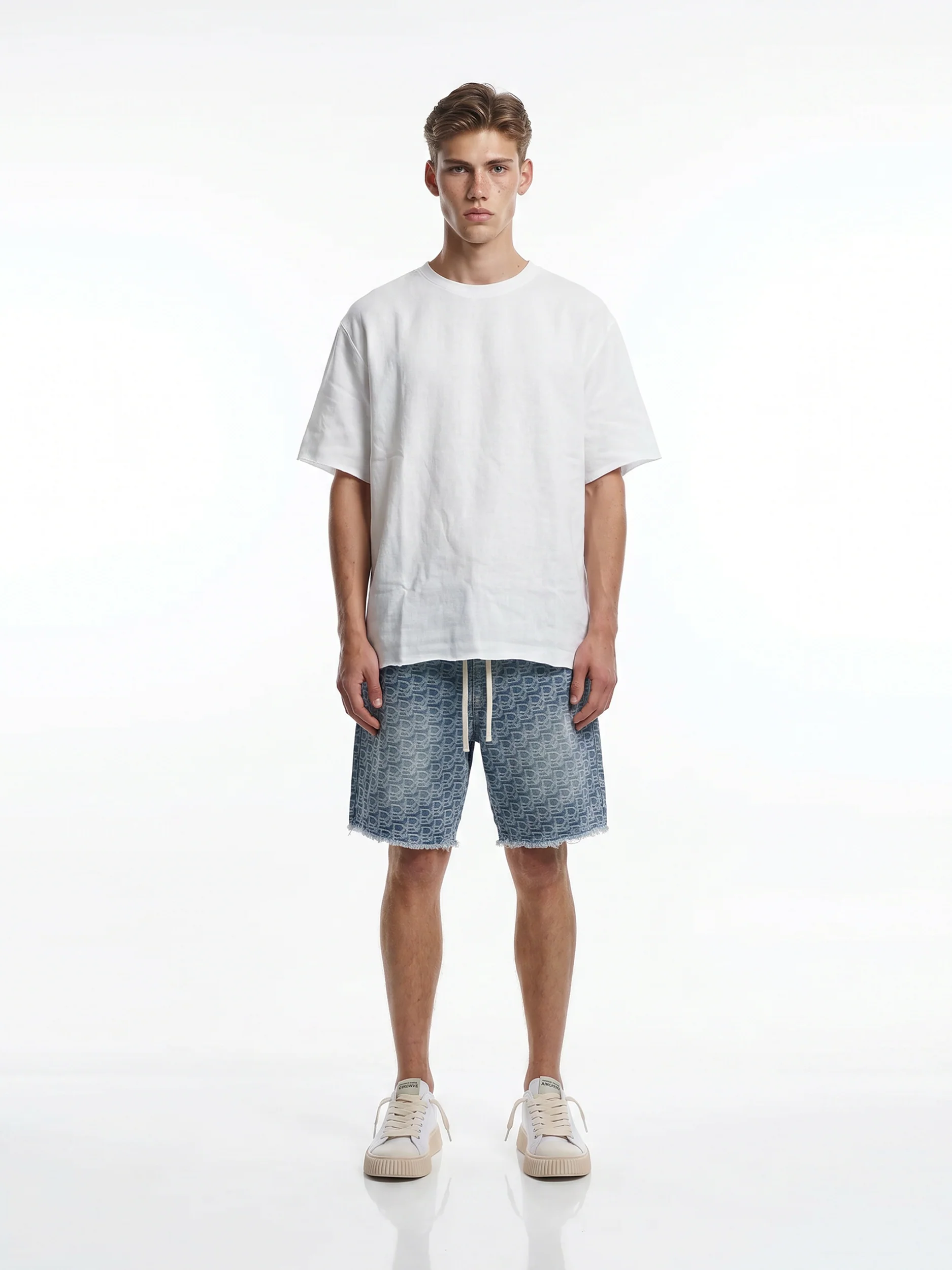CREW Milano Denim Shorts 107 - Image 3