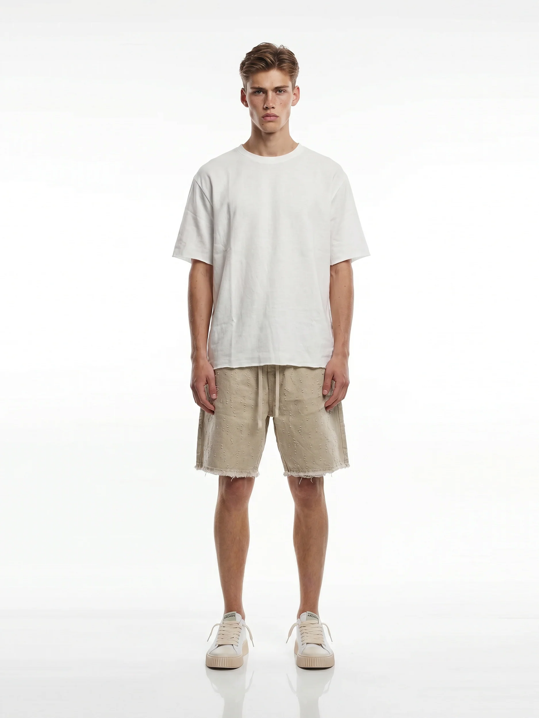 CREW Milano Denim Shorts 108 - Image 3