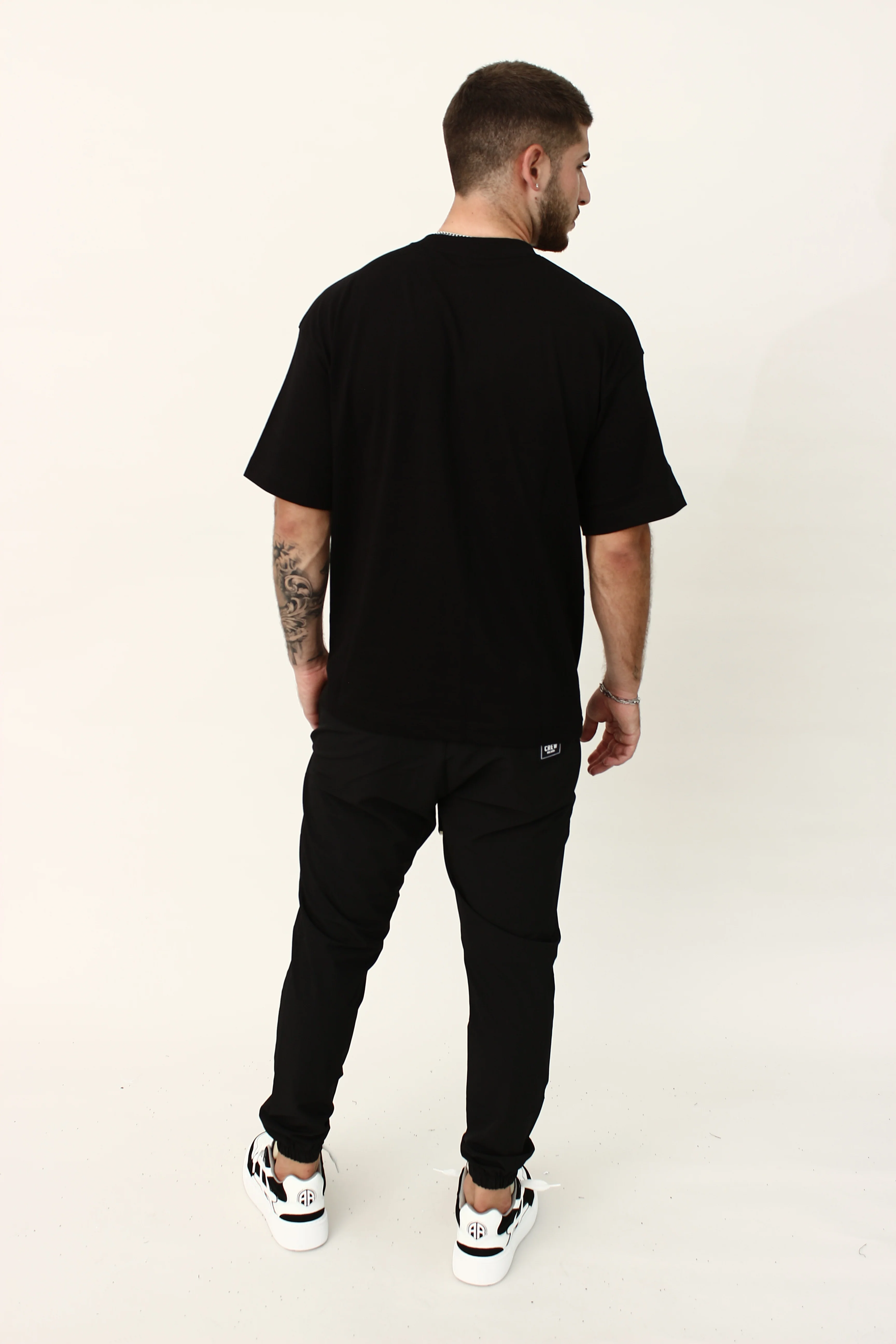 CREW Milano Eiffel Print Oversized T-Shirt - Image 6