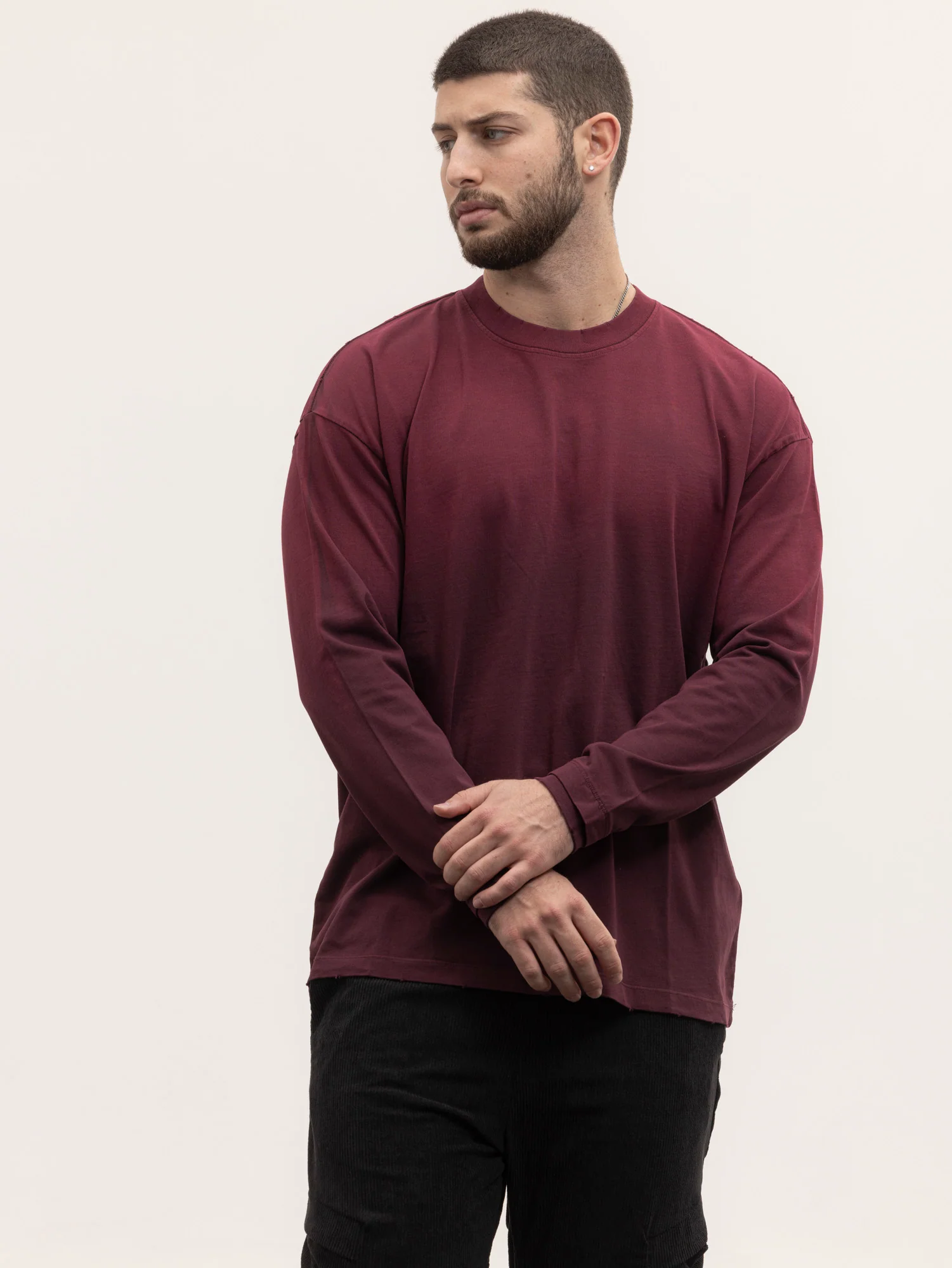 CREW Milano Long Sleeve T-Shirt - Image 3