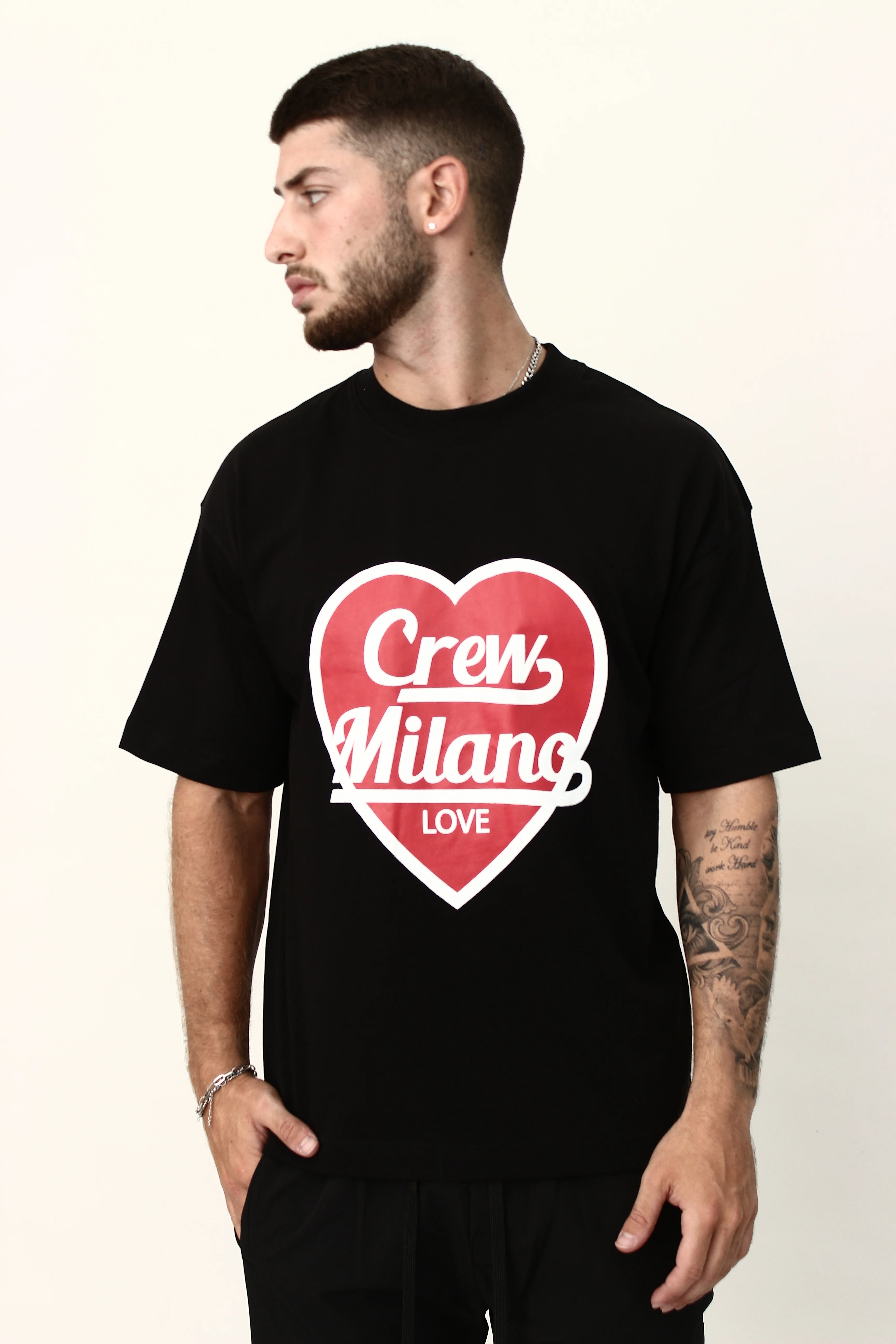 CREW Milano LOVE Oversized T-Shirt - Image 5