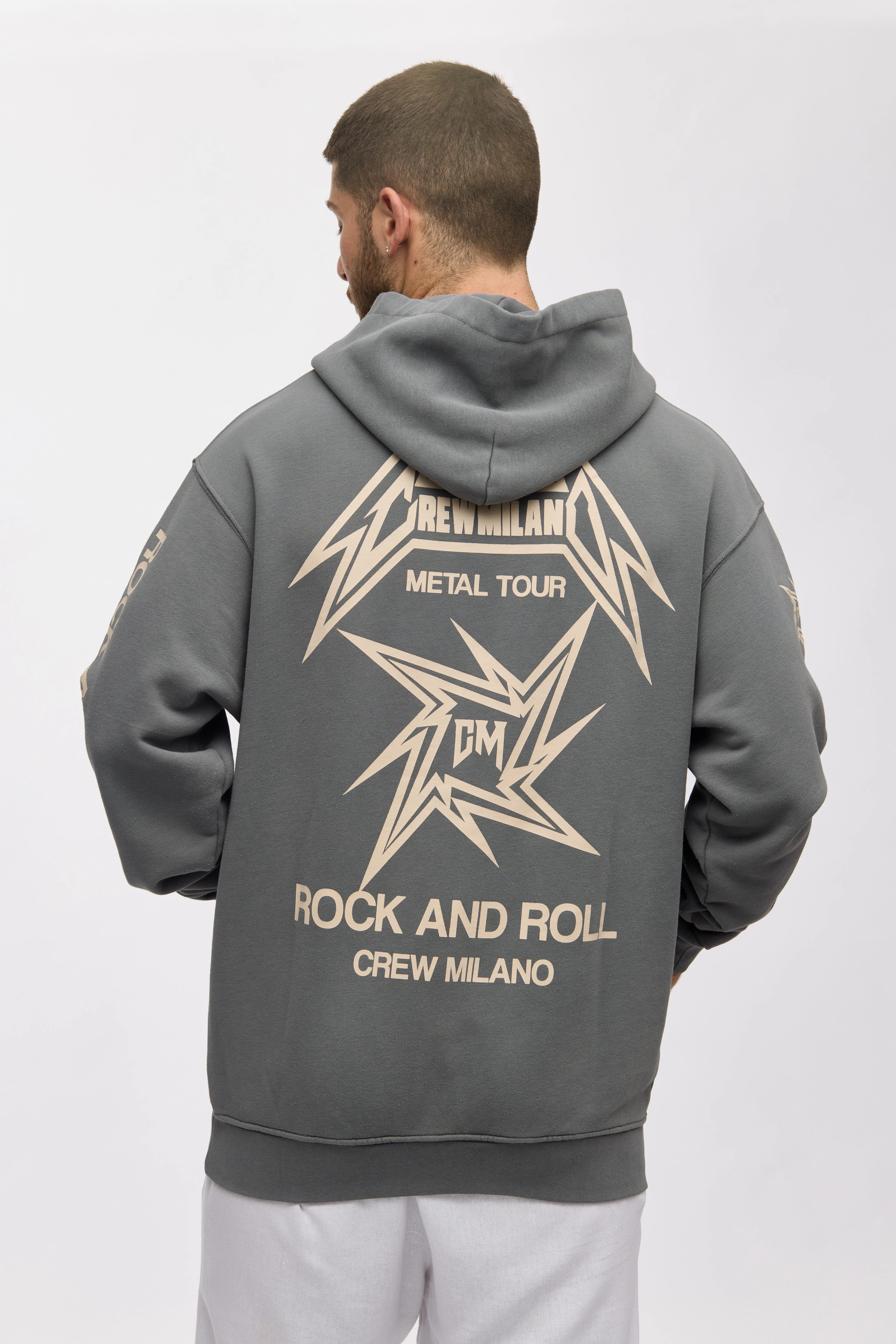 CREW MILANO 002 Metal Vibes Hoodie - Image 3