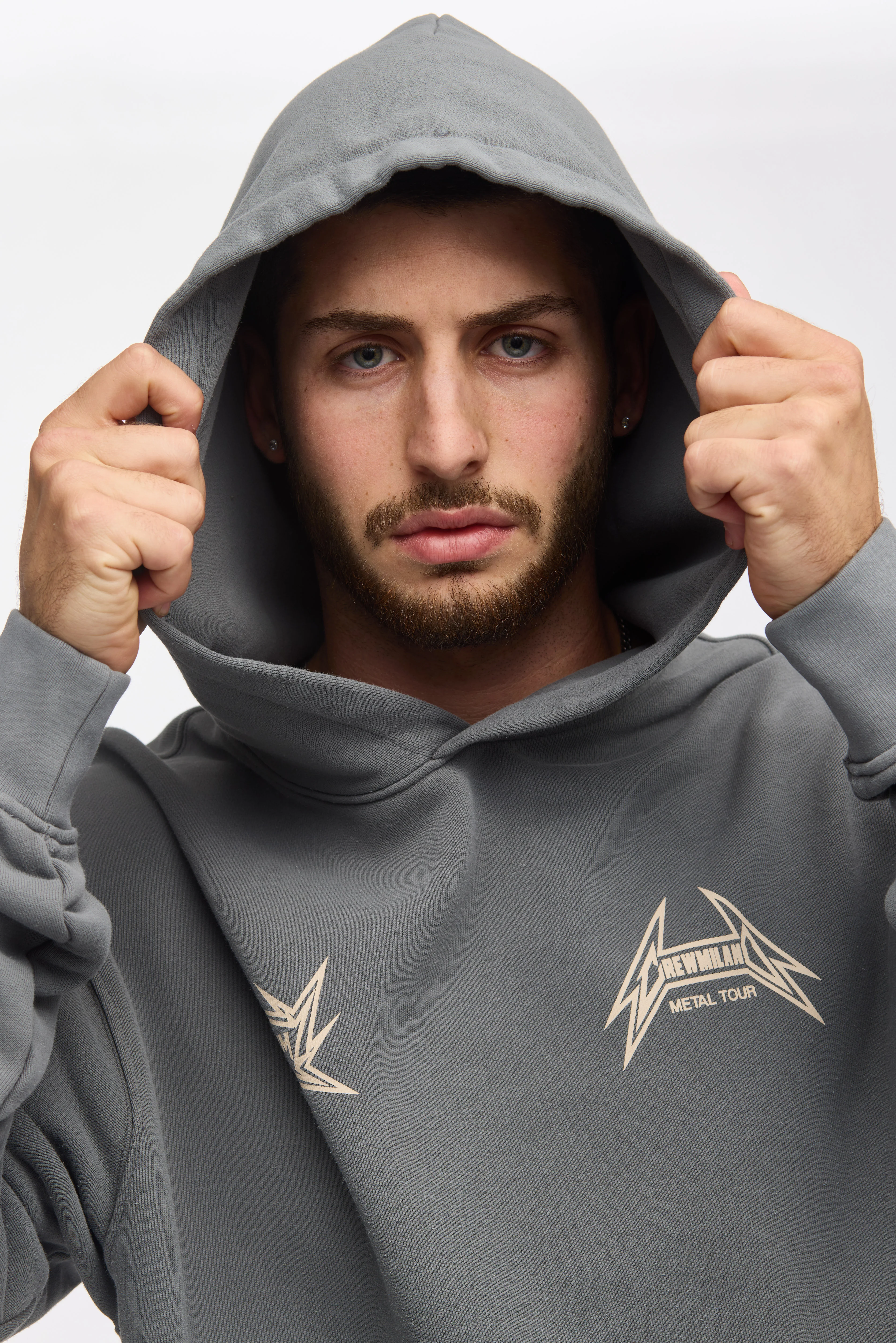 CREW MILANO 002 Metal Vibes Hoodie - Image 4