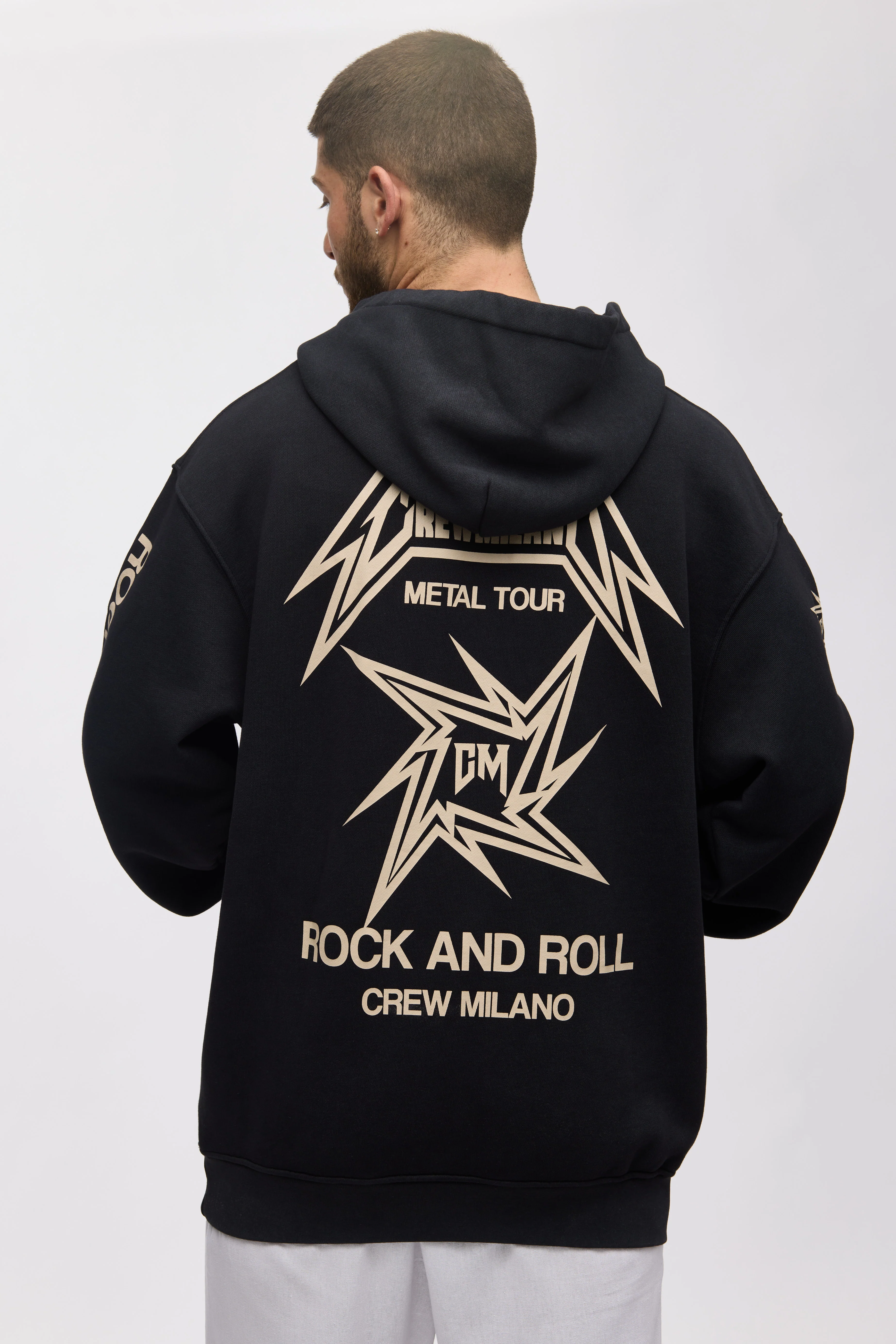 CREW MILANO 002 Metal Vibes Hoodie - Image 3