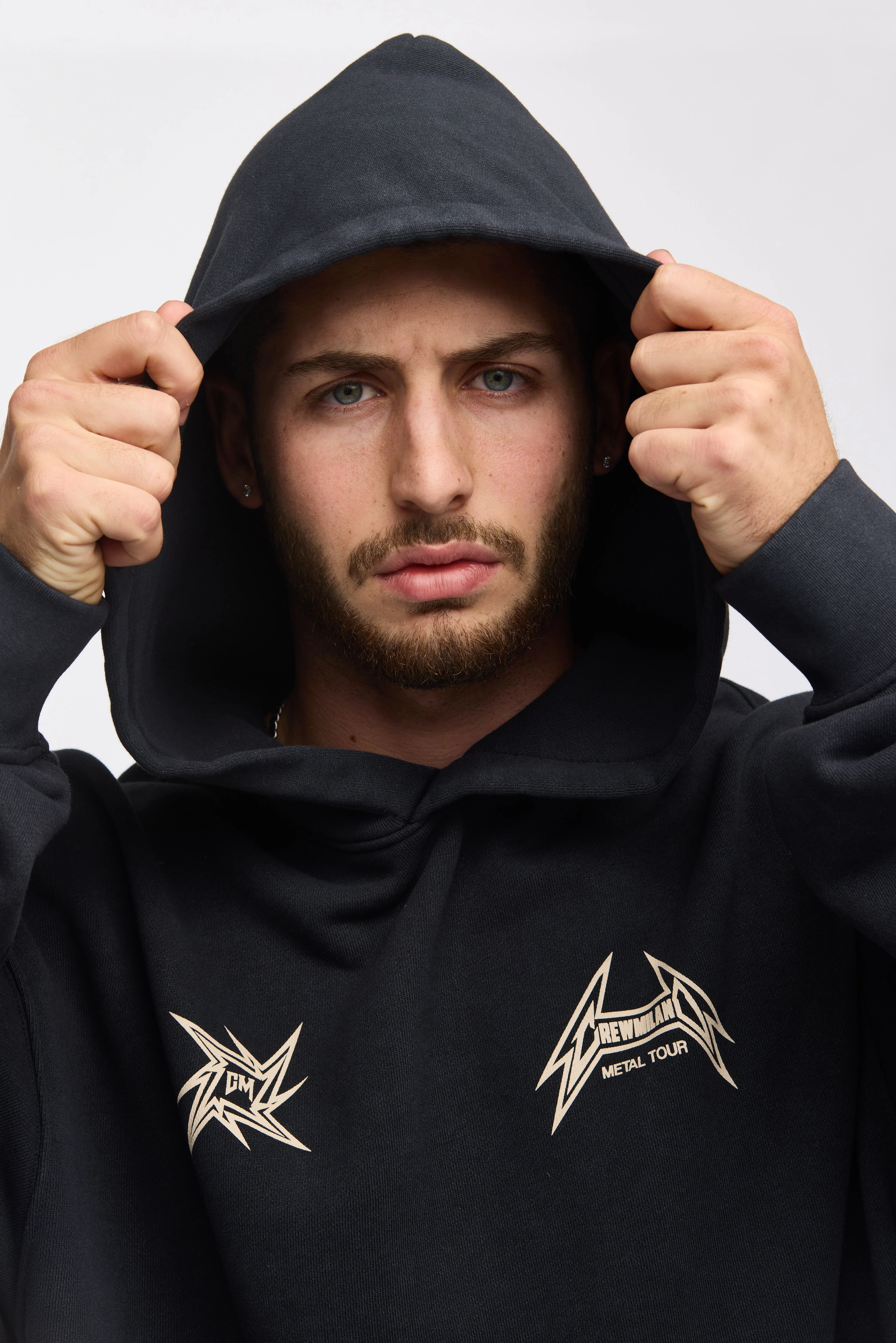 CREW MILANO 002 Metal Vibes Hoodie - Image 4